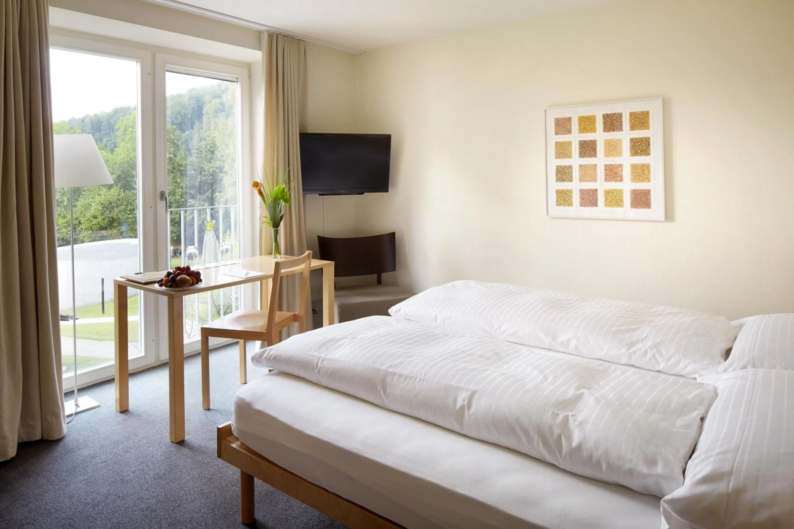 Bed in Hotel Boldern