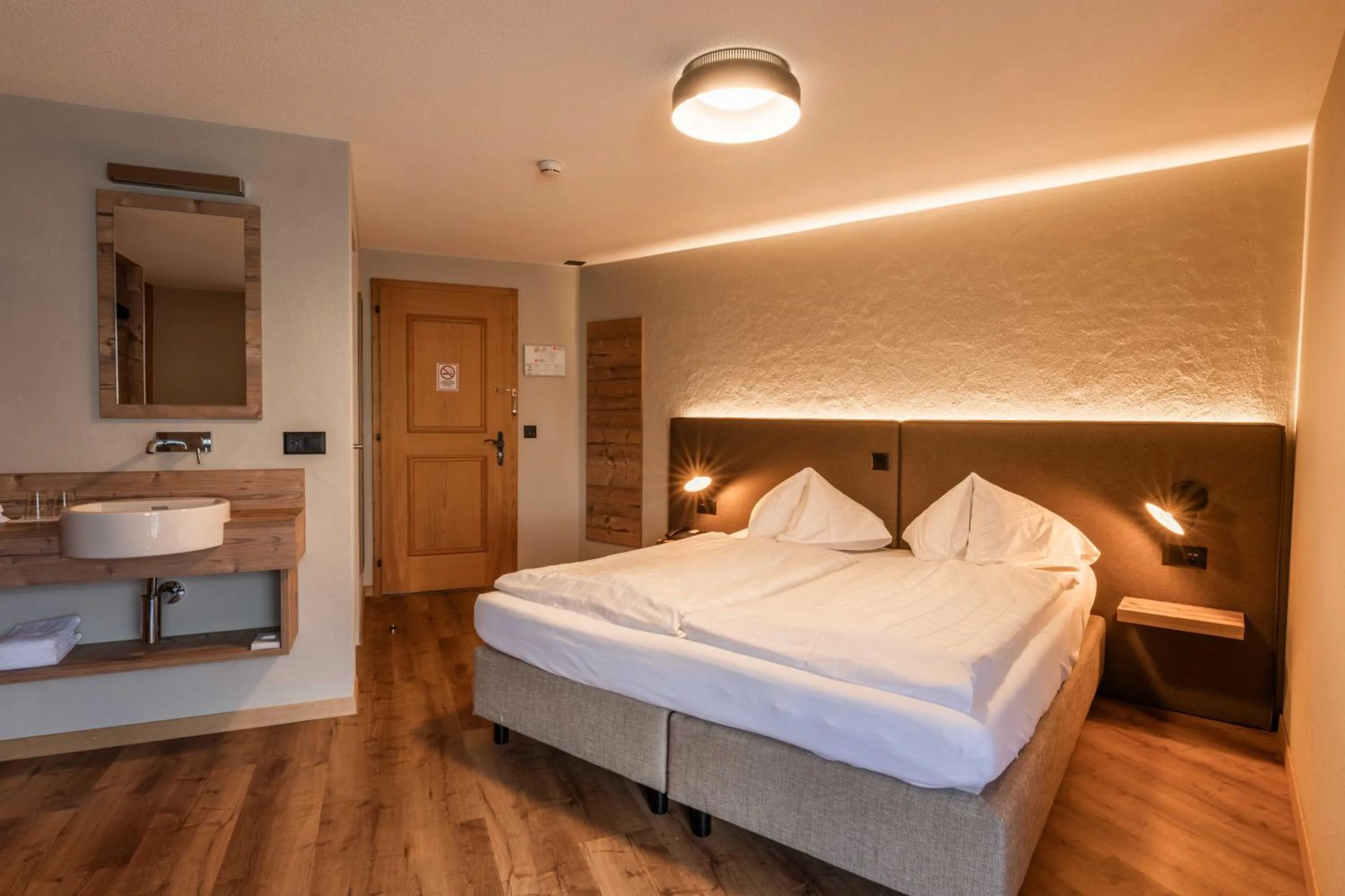 Bed in Hotel Châlet Du Lac