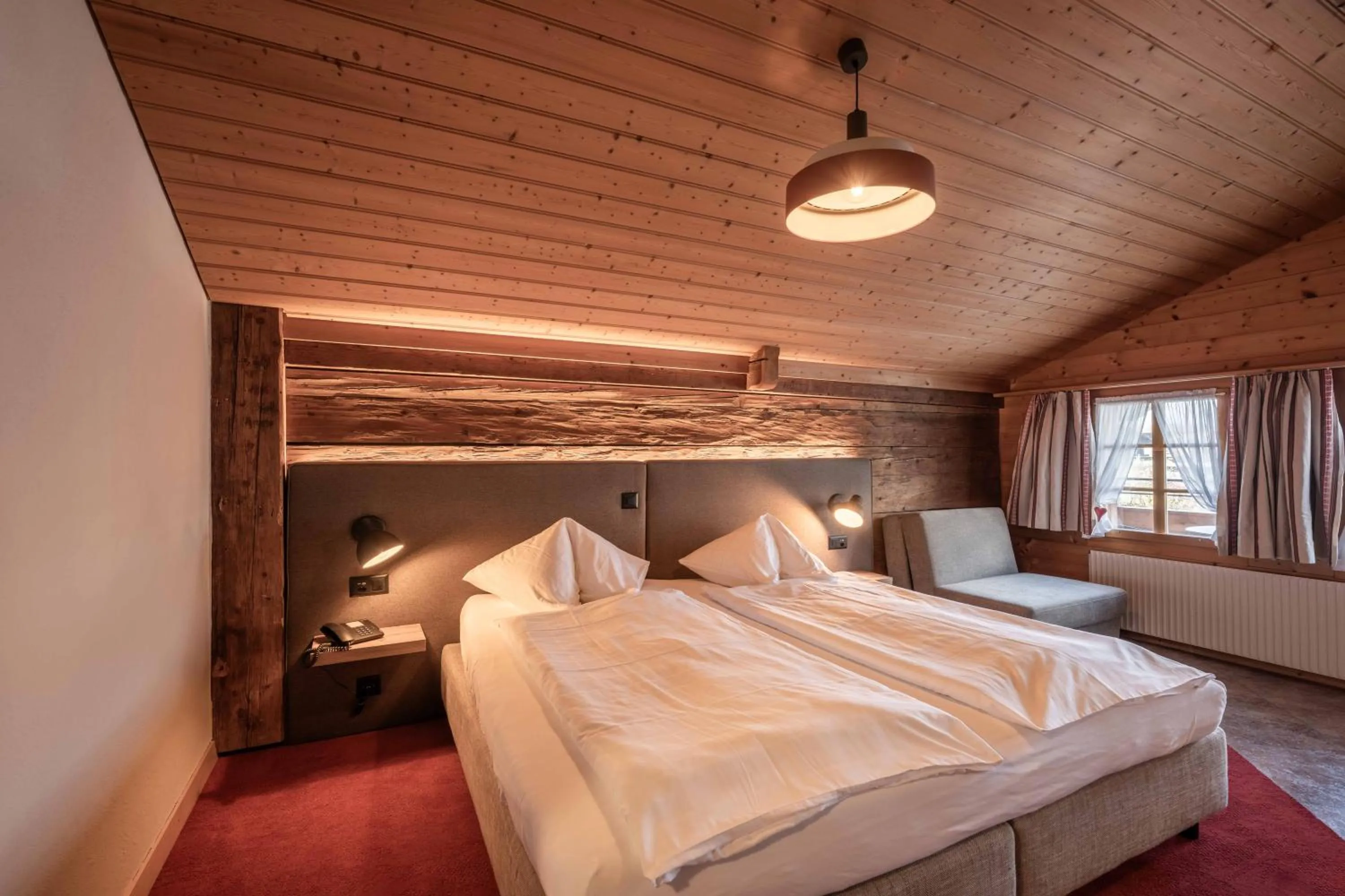 Bed in Hotel Châlet Du Lac