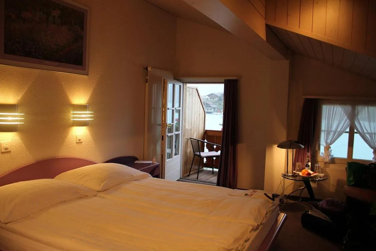 Bed in Hotel Châlet Du Lac