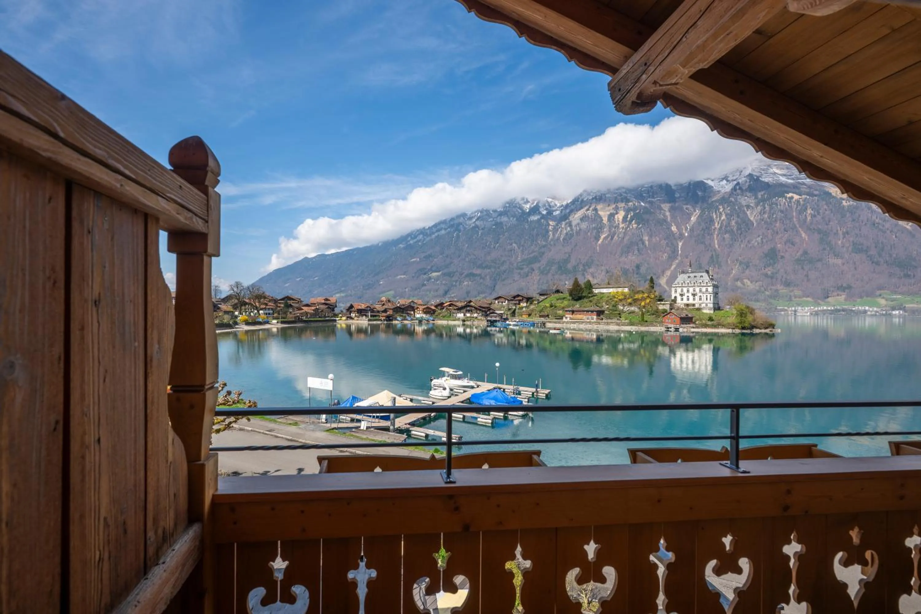 Lake view in Hotel Châlet Du Lac