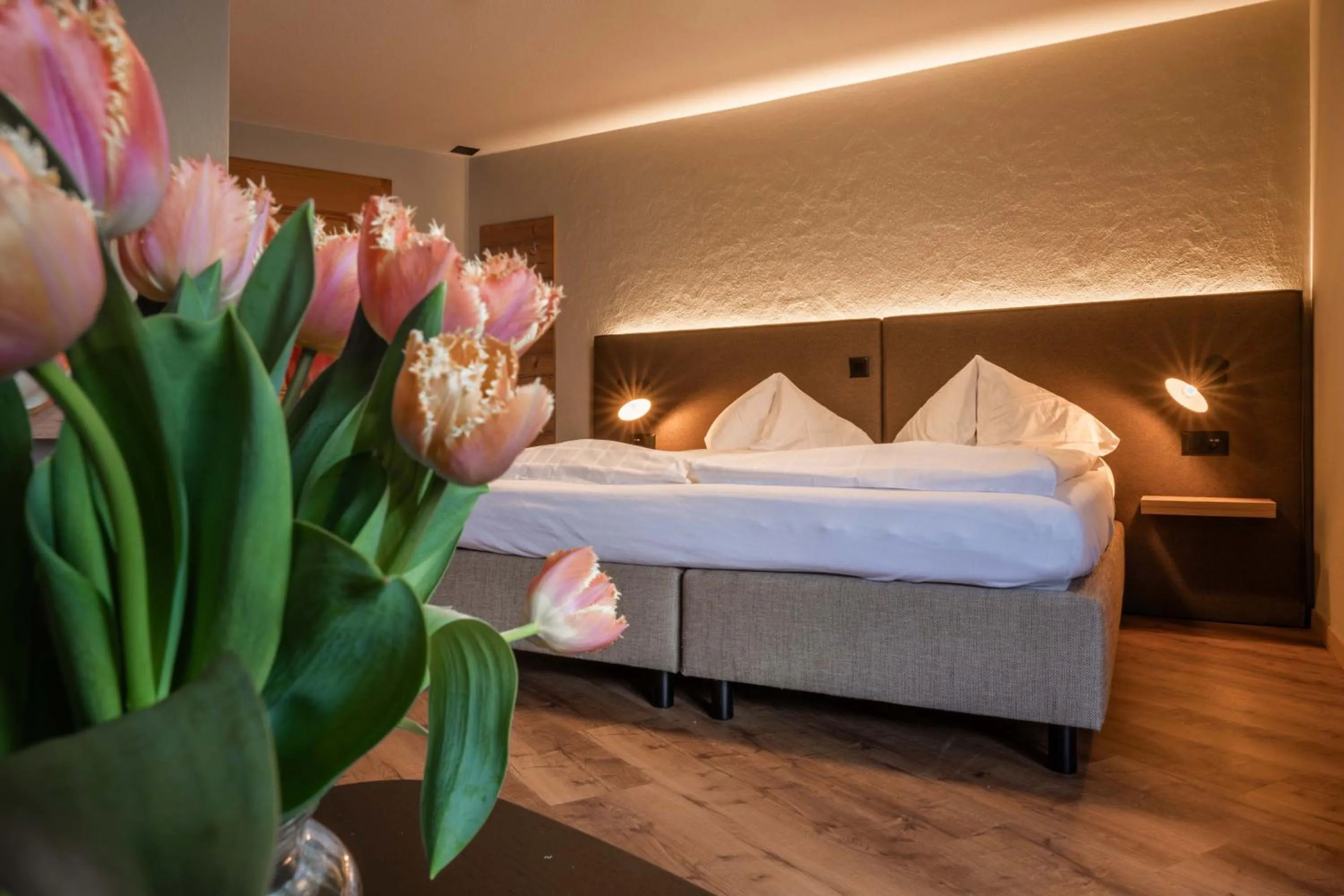 Bed in Hotel Châlet Du Lac