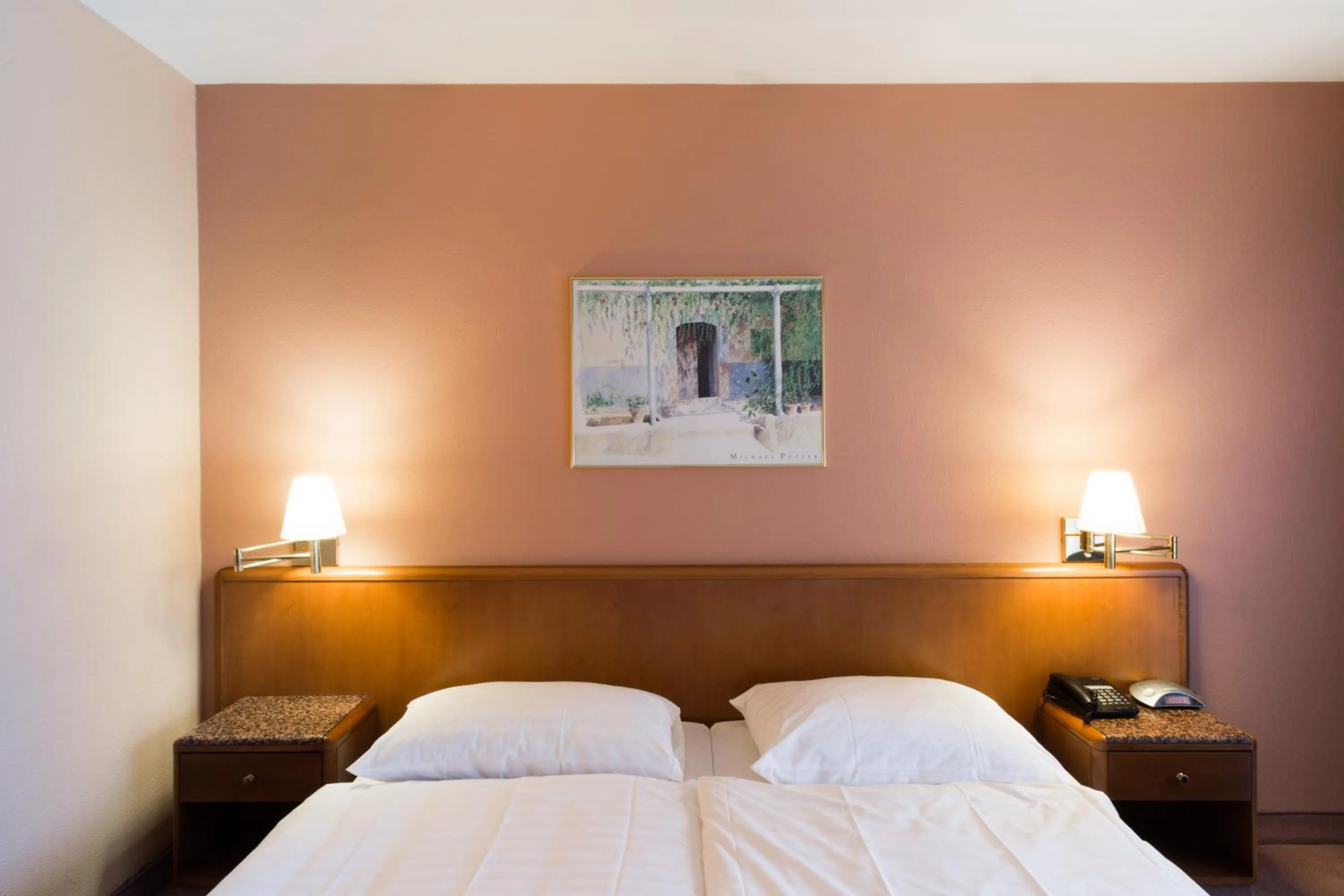 Bedroom, Bed in Hotel Le Cedre