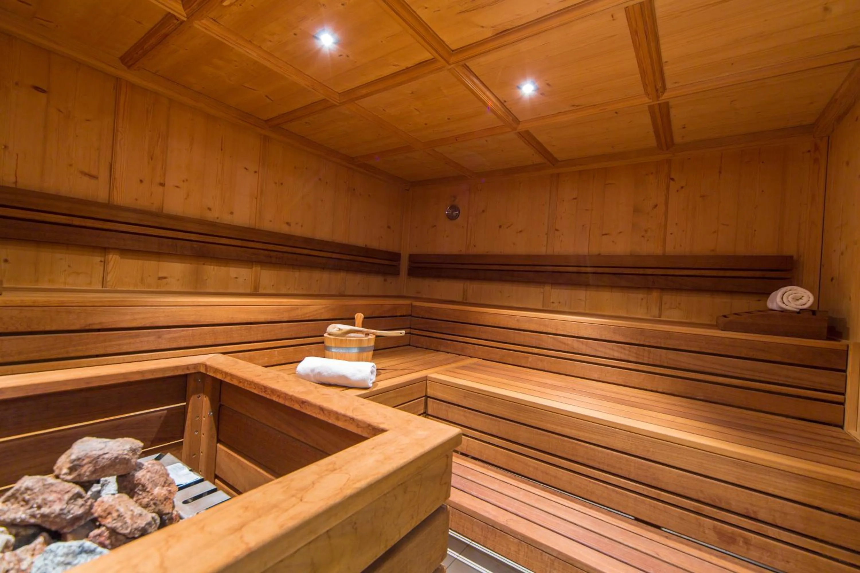 Spa and wellness centre/facilities in Hotel Hubertus