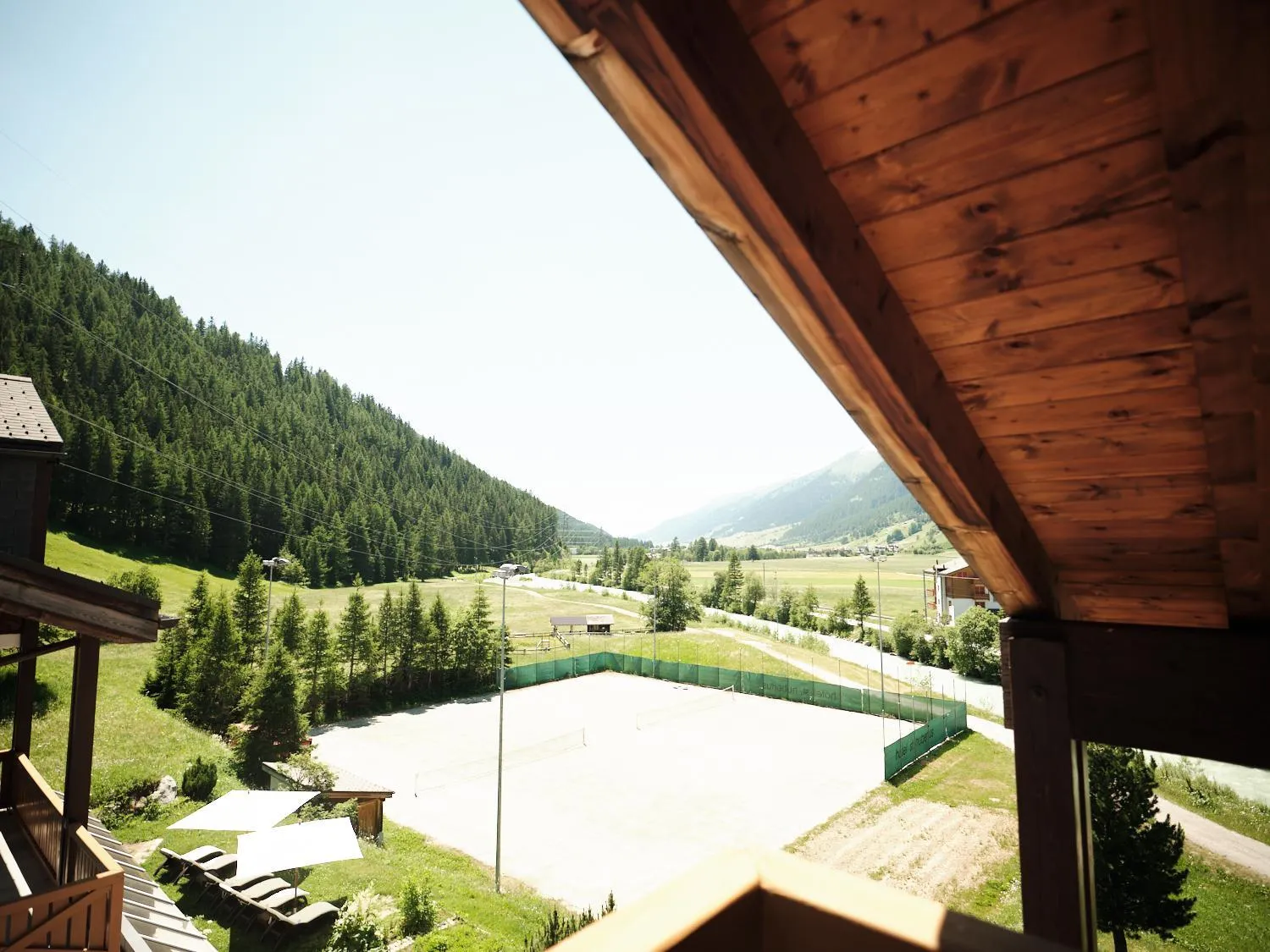 Natural landscape in Hotel Hubertus