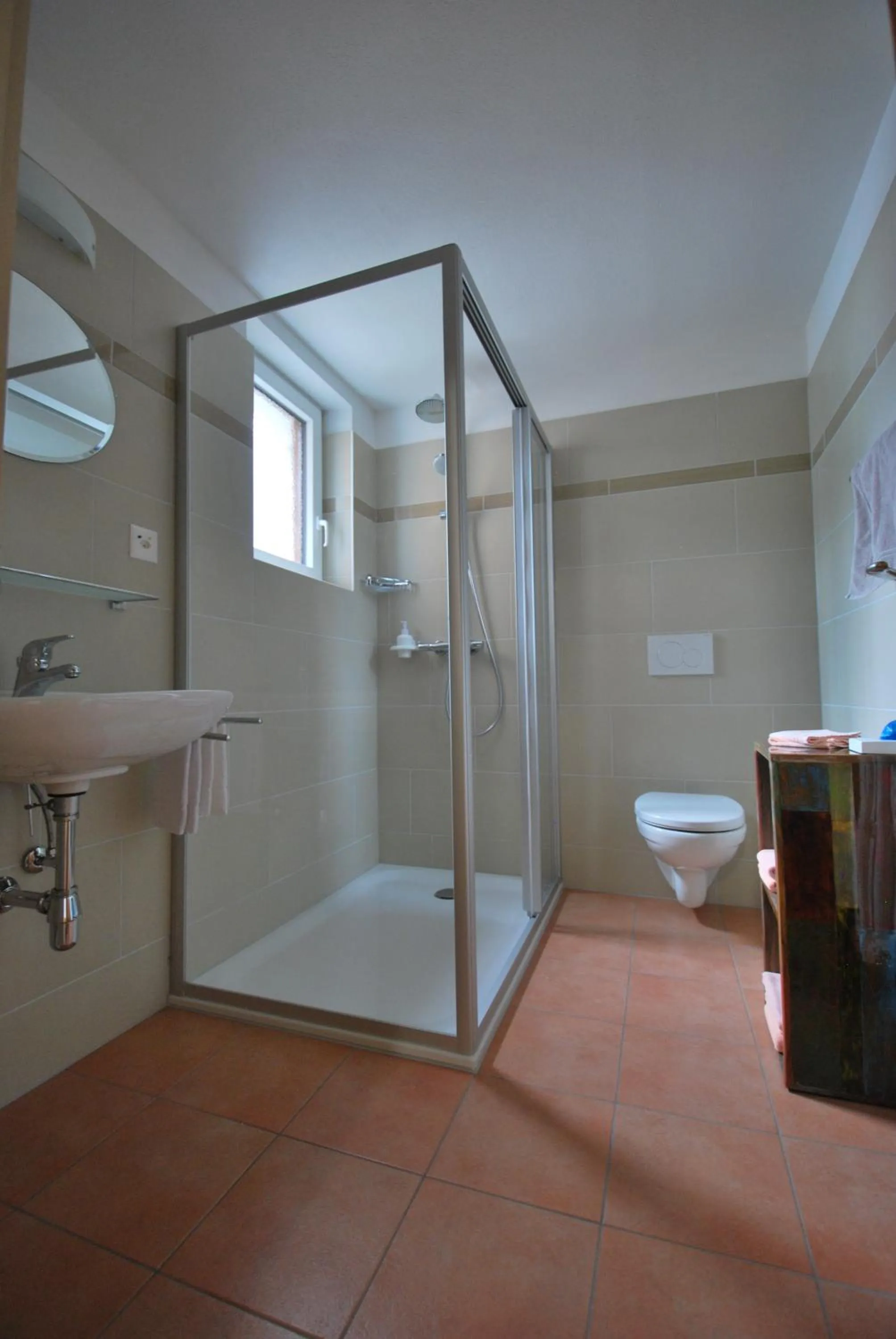 Shower in Hotel Ristorante Baldi