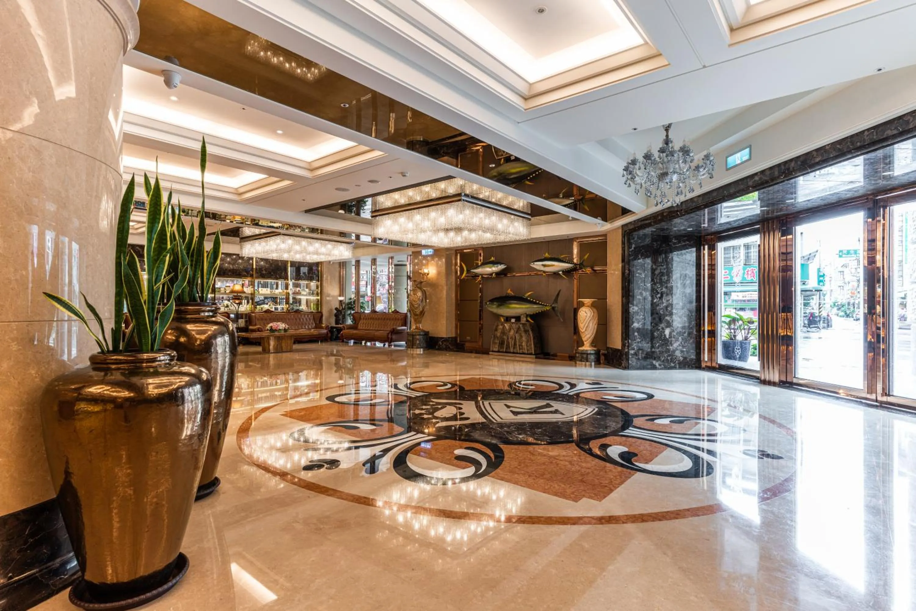Lobby or reception in Fish Hotel-Pingtung