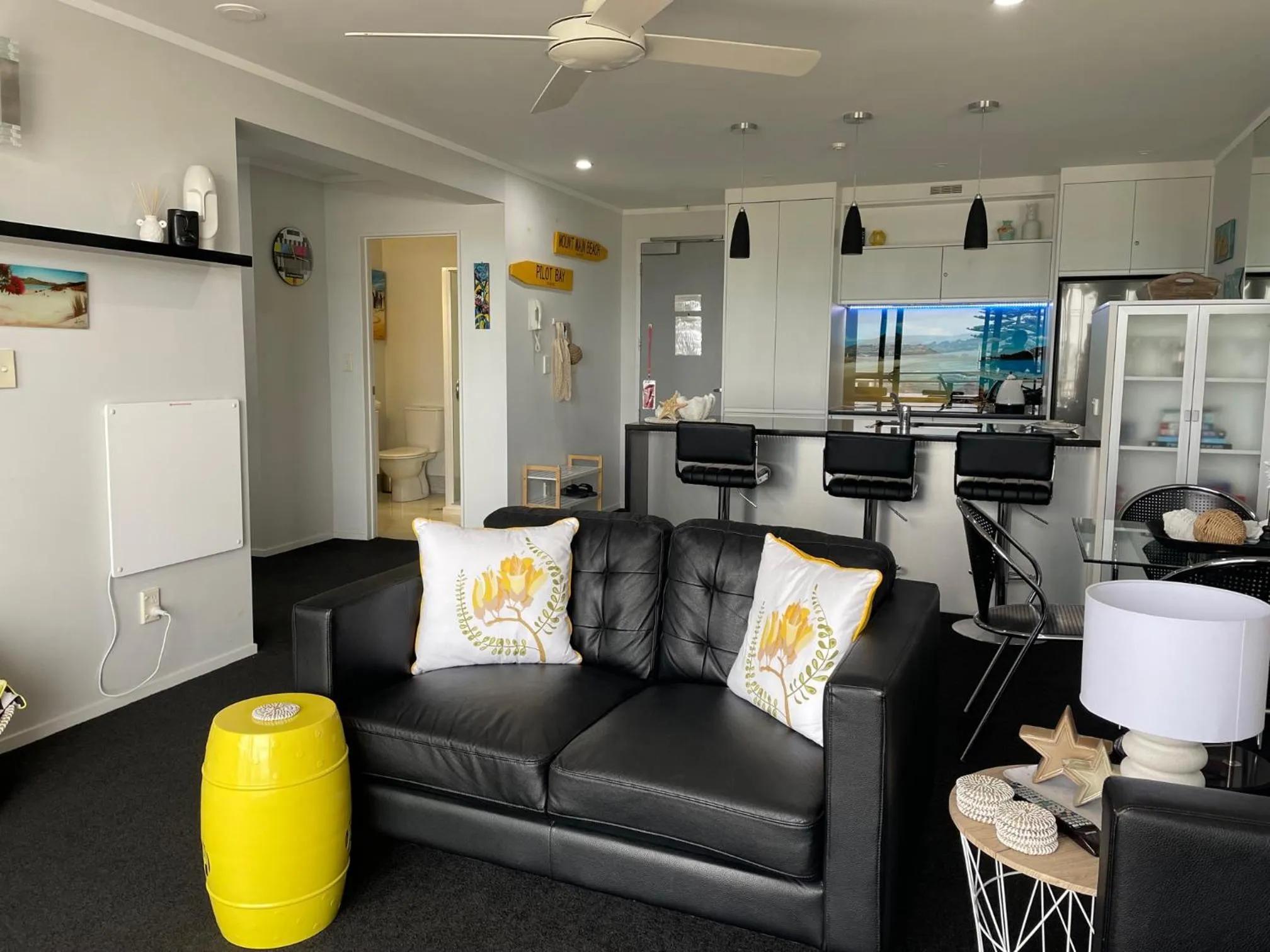 Living room in The Atrium