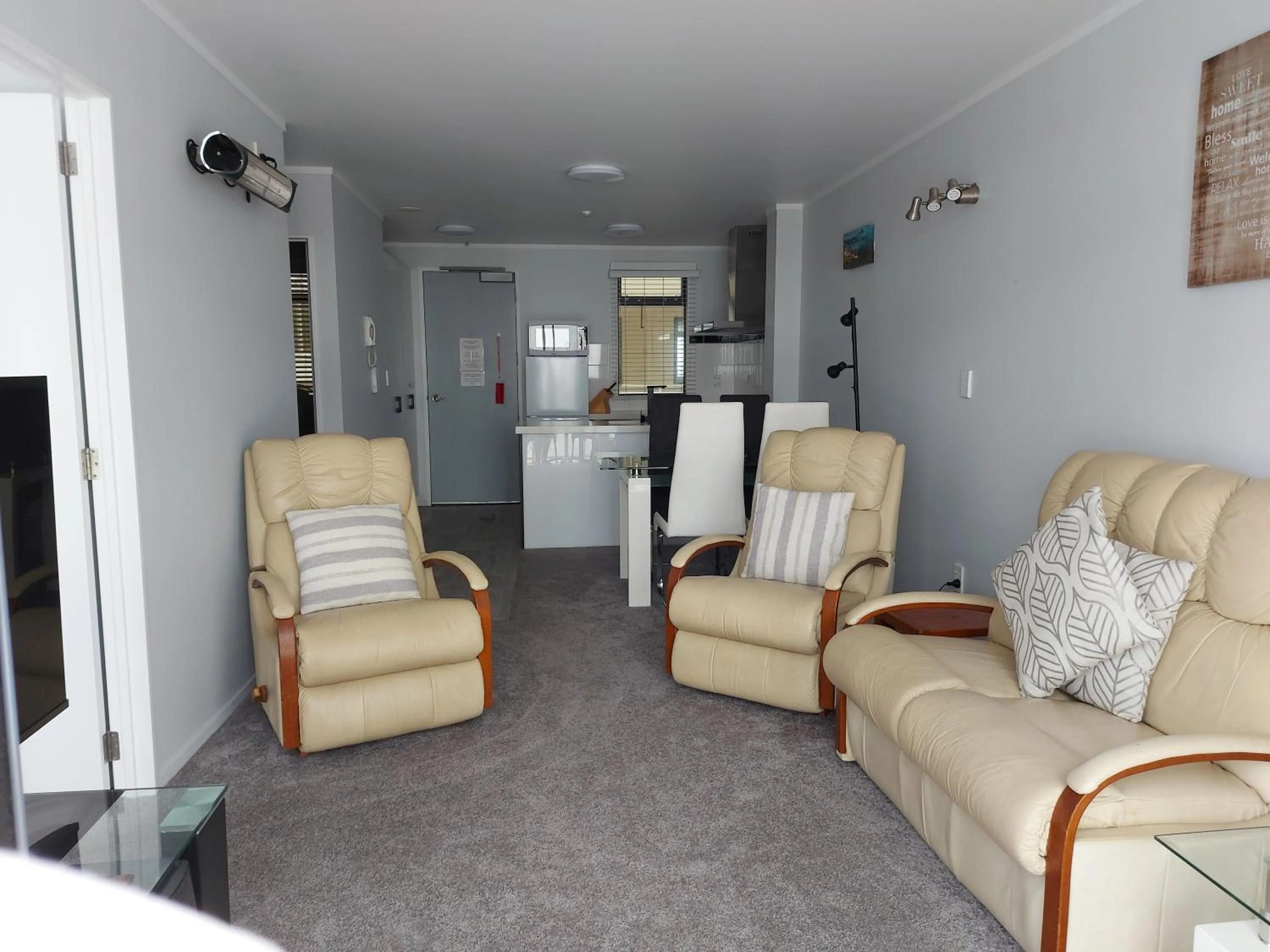 Living room in The Atrium