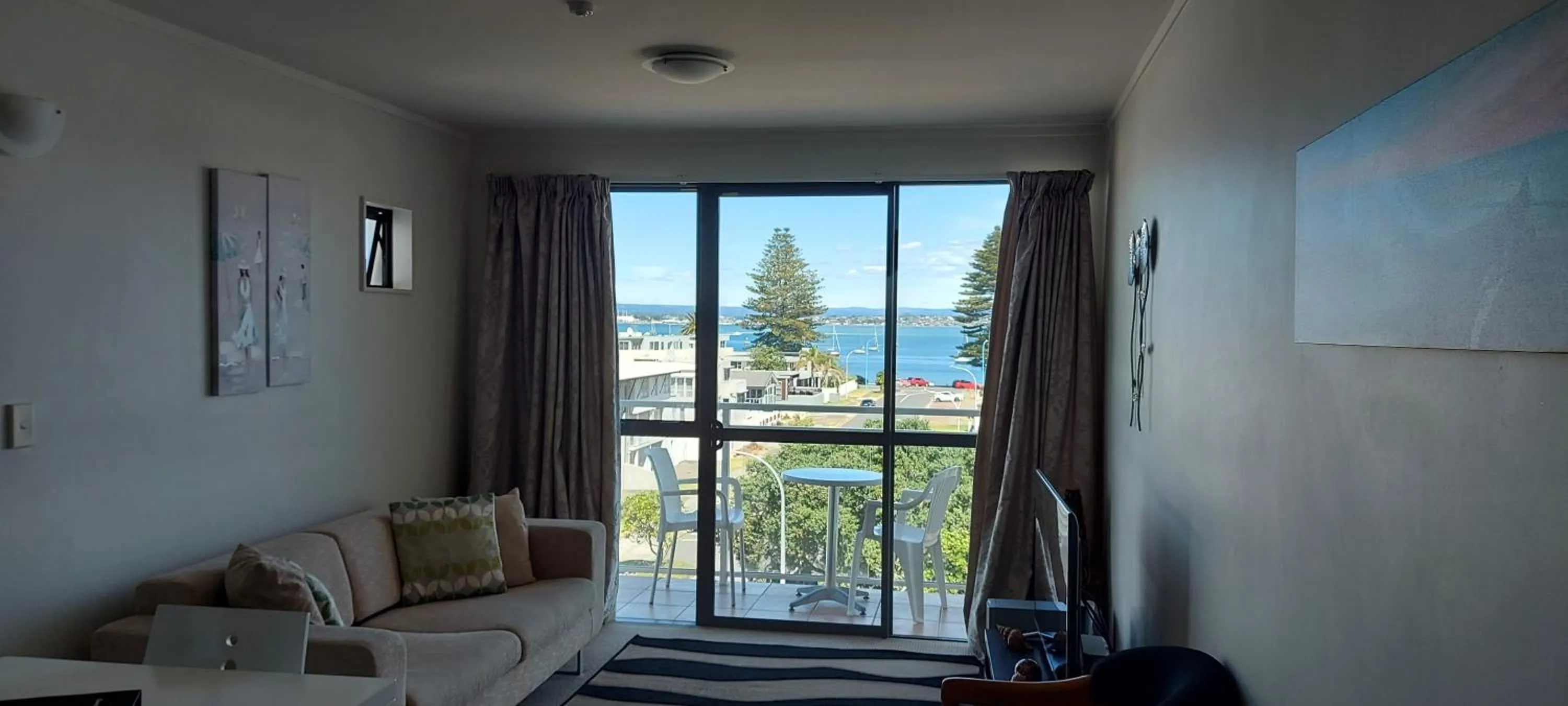 Living room in The Atrium