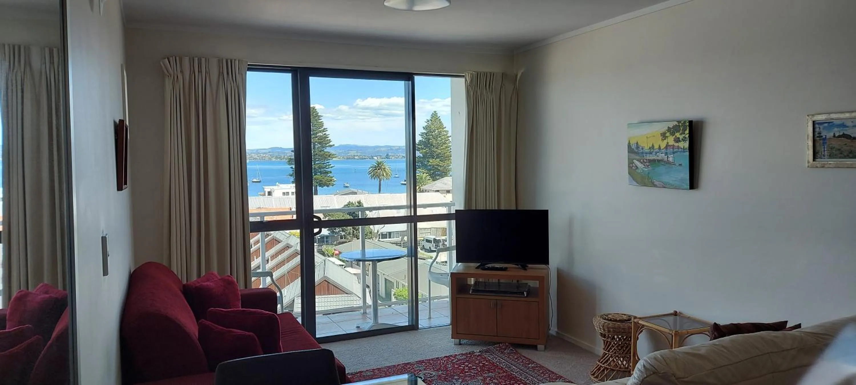 Living room in The Atrium