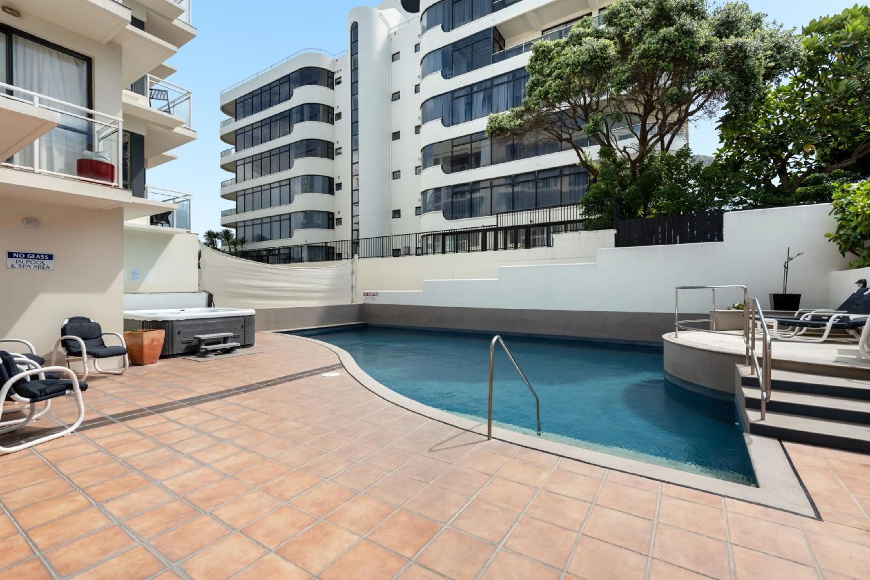 Swimming pool in The Atrium