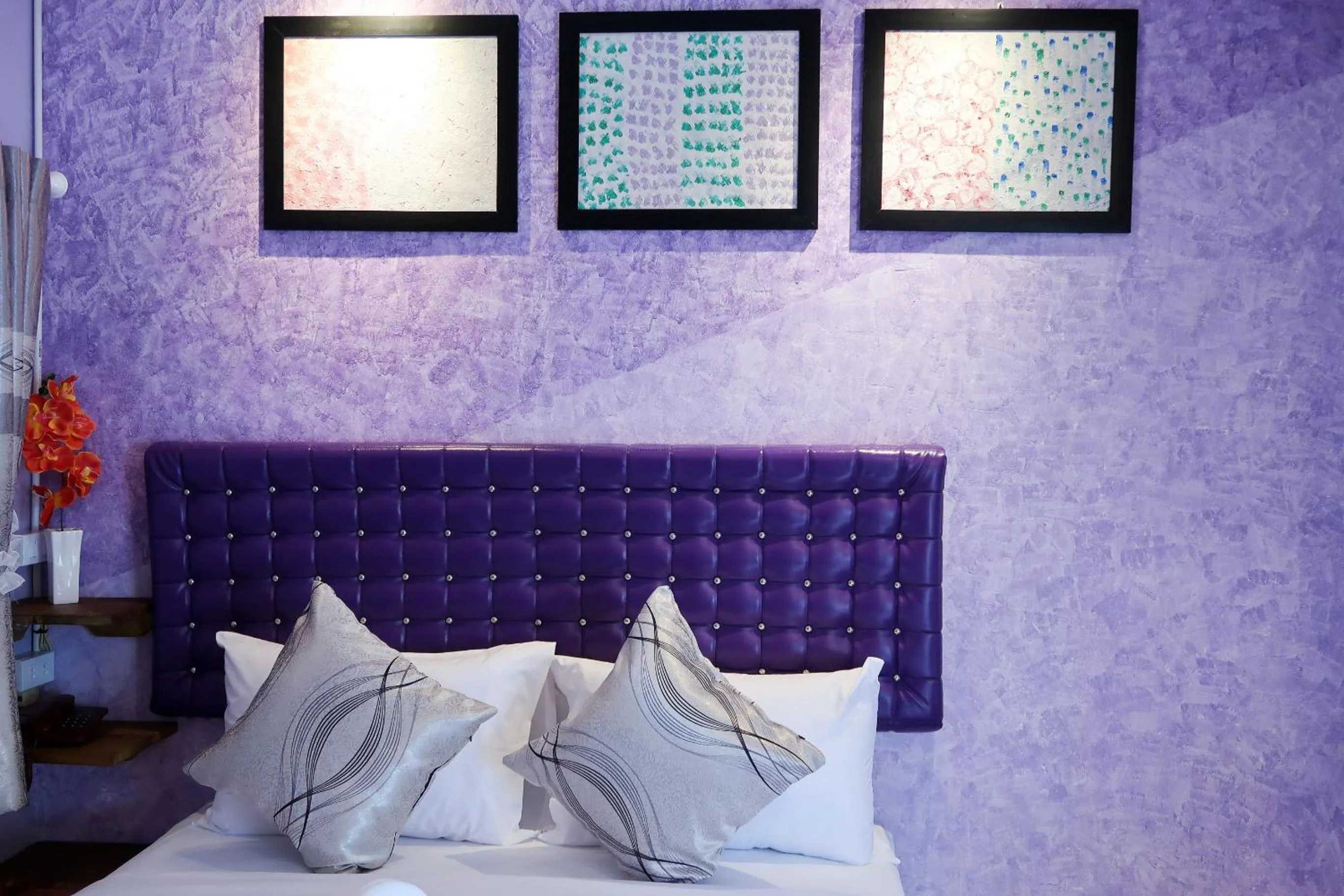 Bed in Nang-an Inn Resort