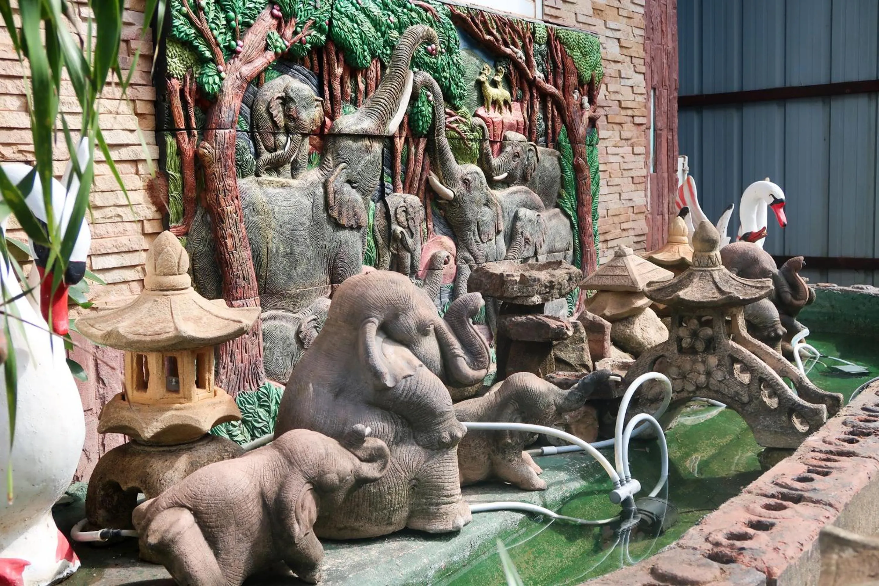 Facade/entrance in Nang-an Inn Resort