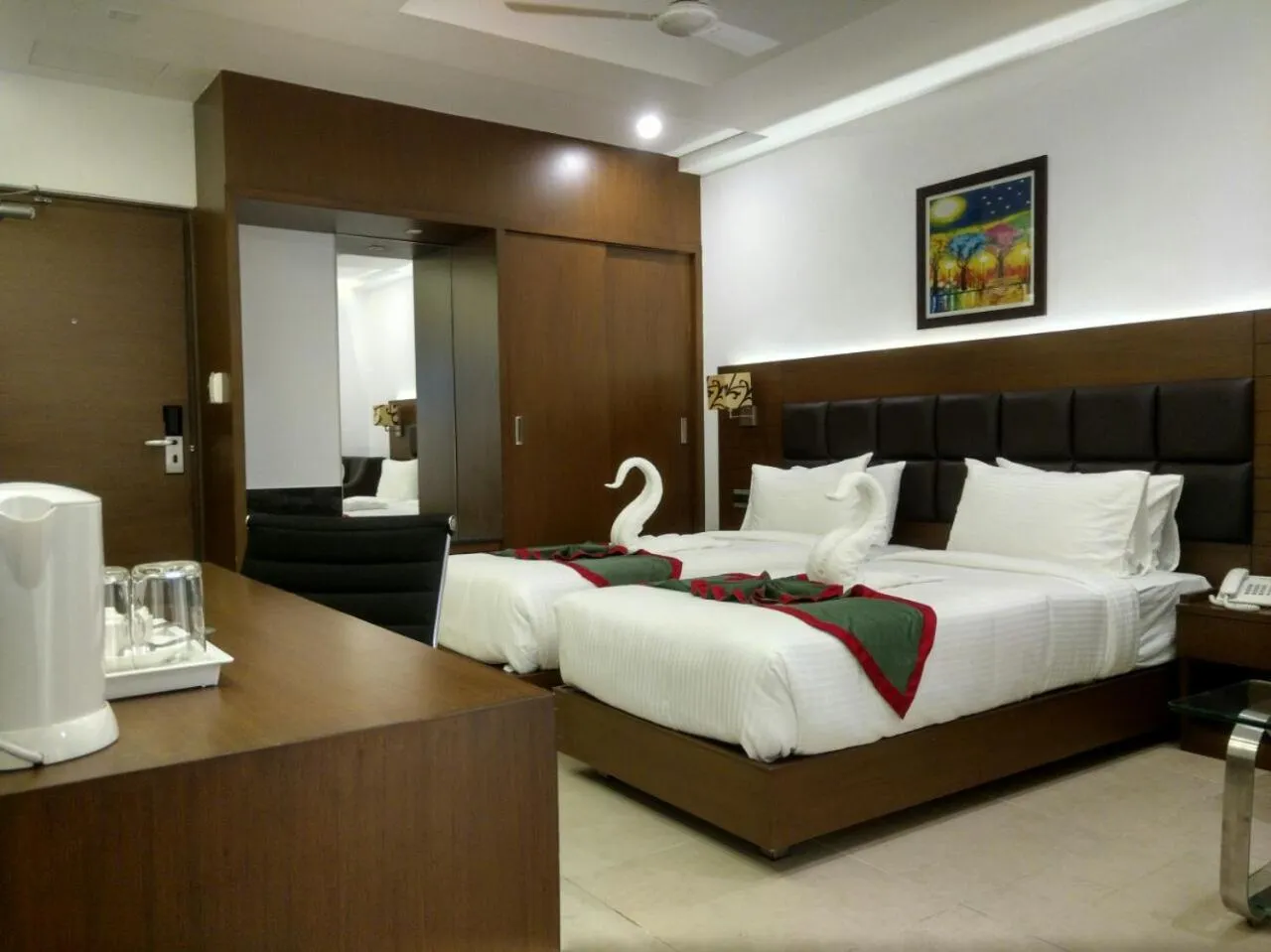 Bedroom, Bed in Hotel Nk Grand Park Airport Hotel