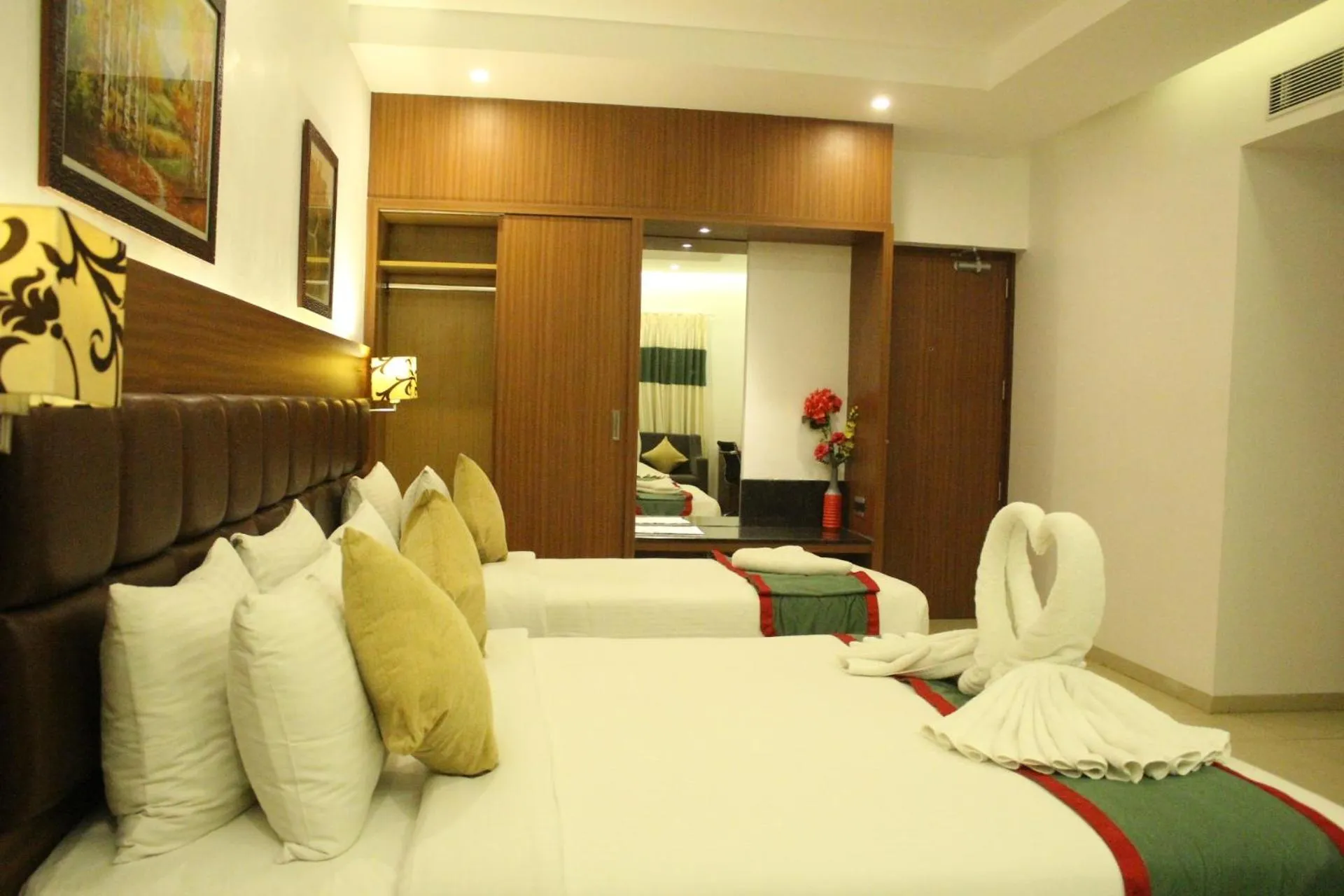 Bedroom, Bed in Hotel Nk Grand Park Airport Hotel