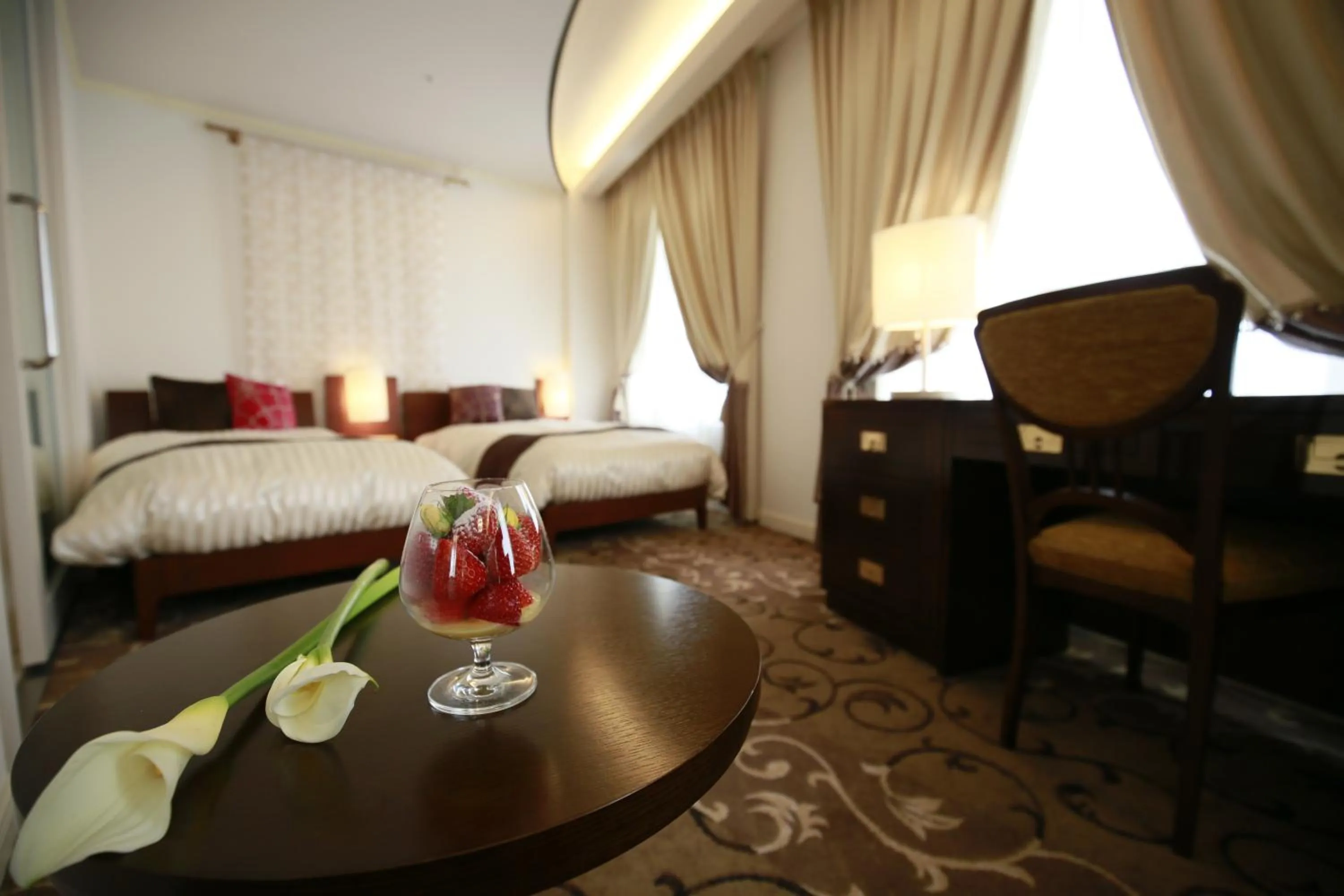 Bed in Hotel Grand Vert Gizan