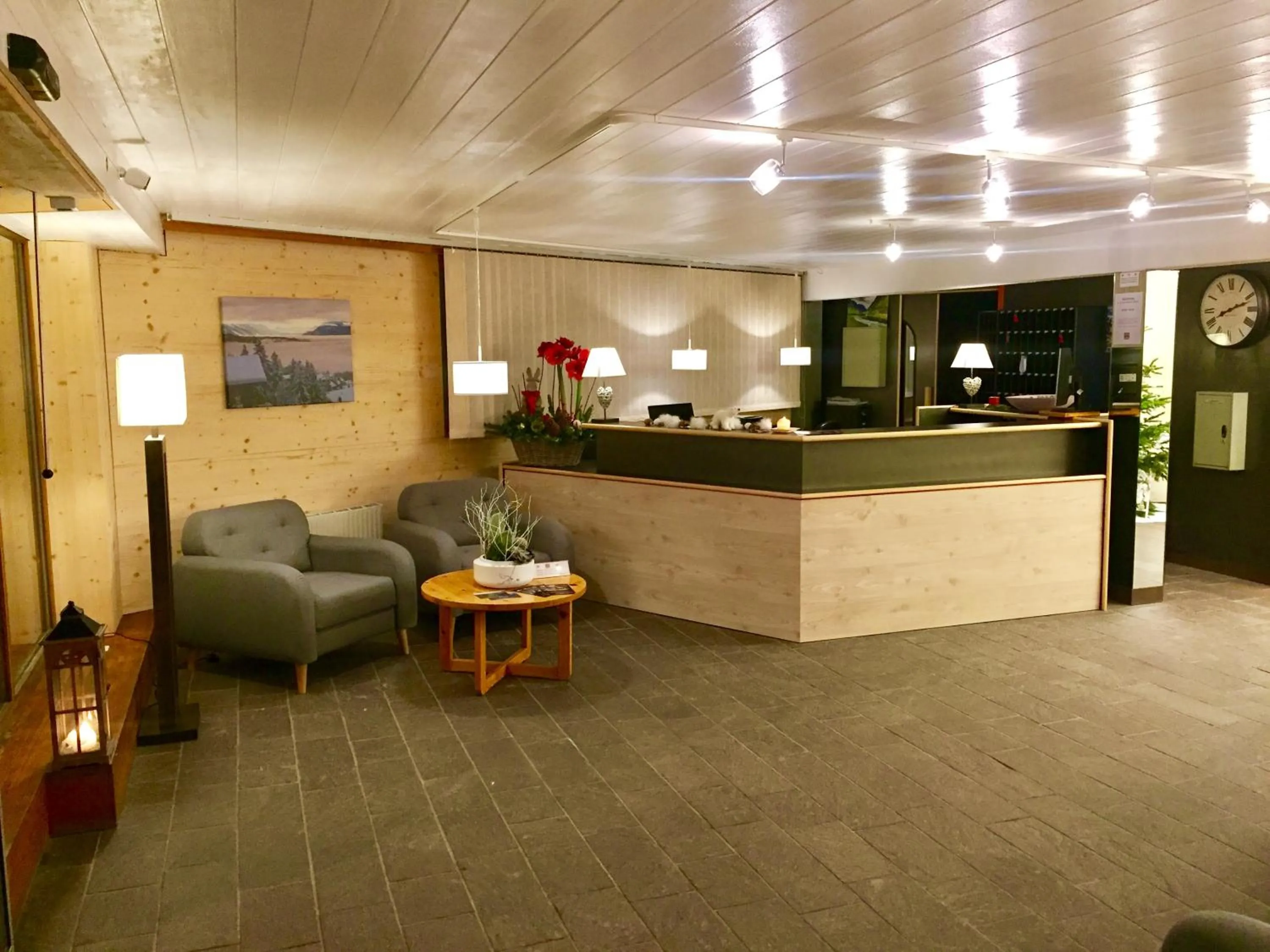 Lobby or reception in Eden Resort Anzère