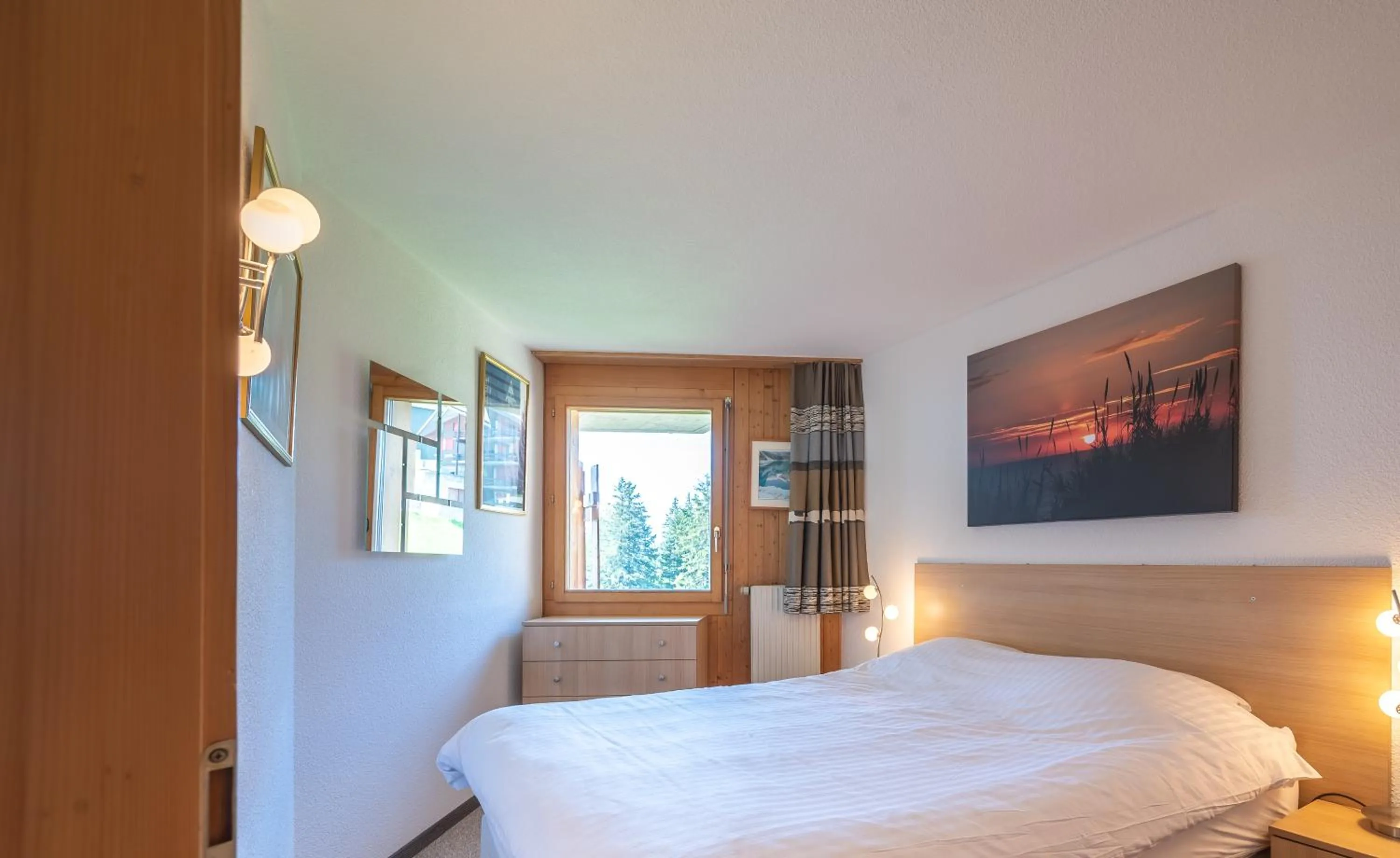 Bed in Eden Resort Anzère