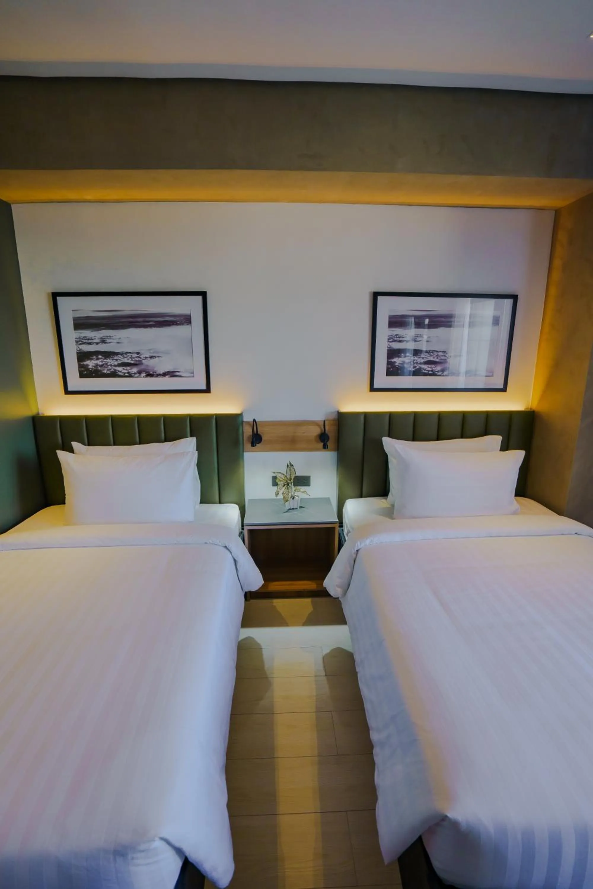 Bed in Venus Parkview Hotel