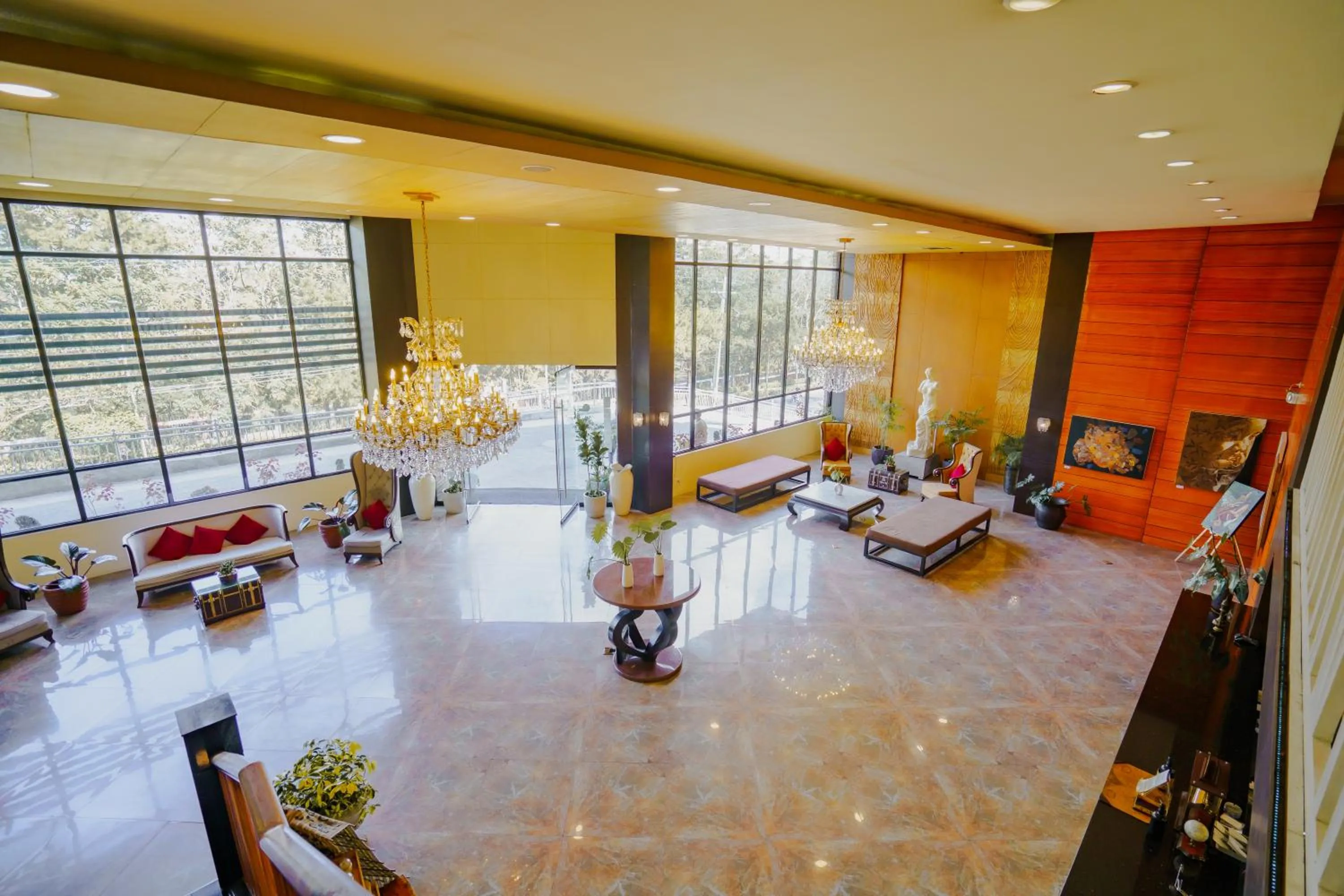 Lobby or reception in Venus Parkview Hotel