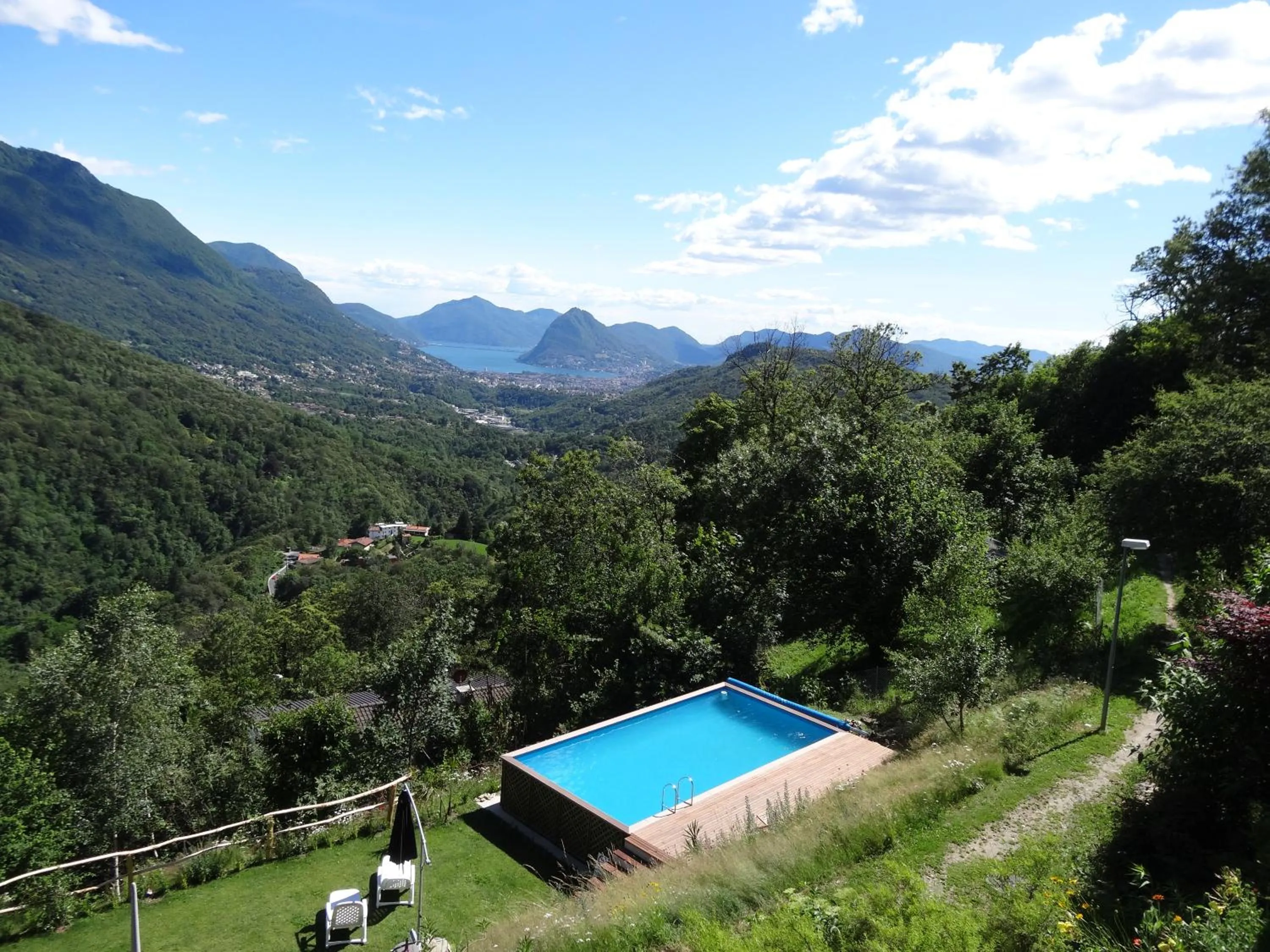 Mountain view in Eco Hotel Locanda del Giglio