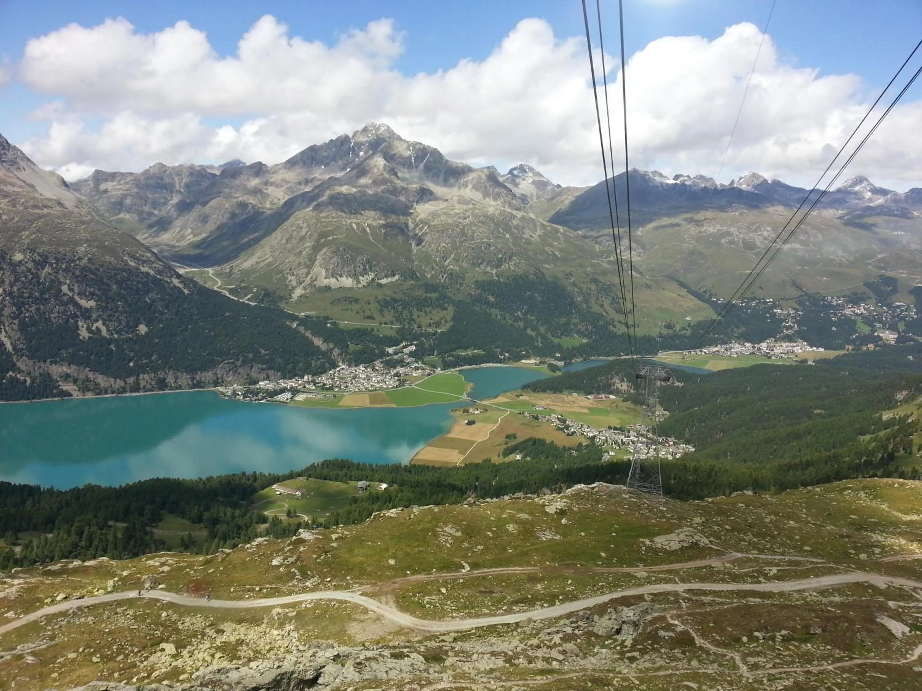 Natural landscape in Hotel Chesa Surlej