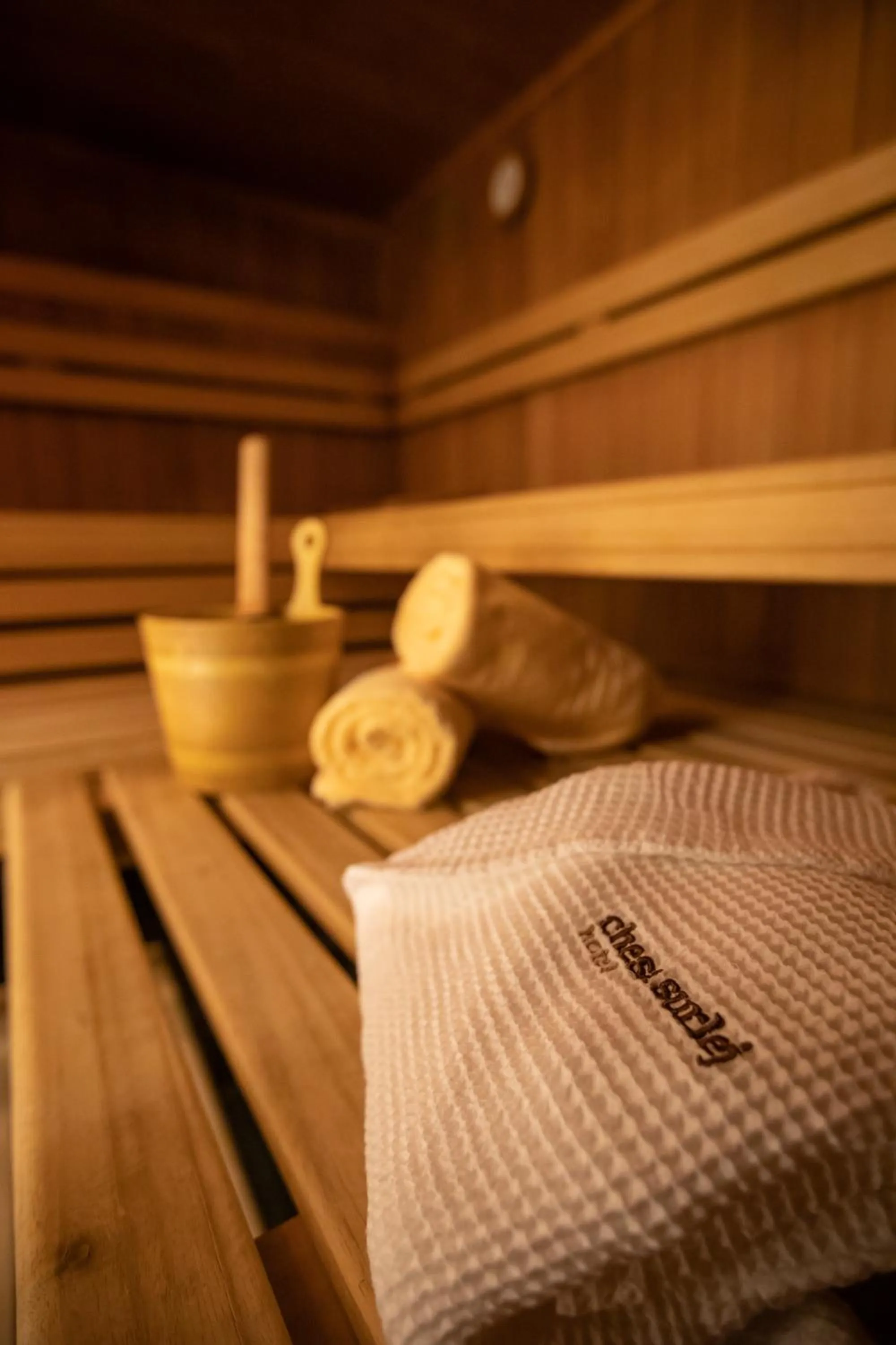 Sauna in Hotel Chesa Surlej