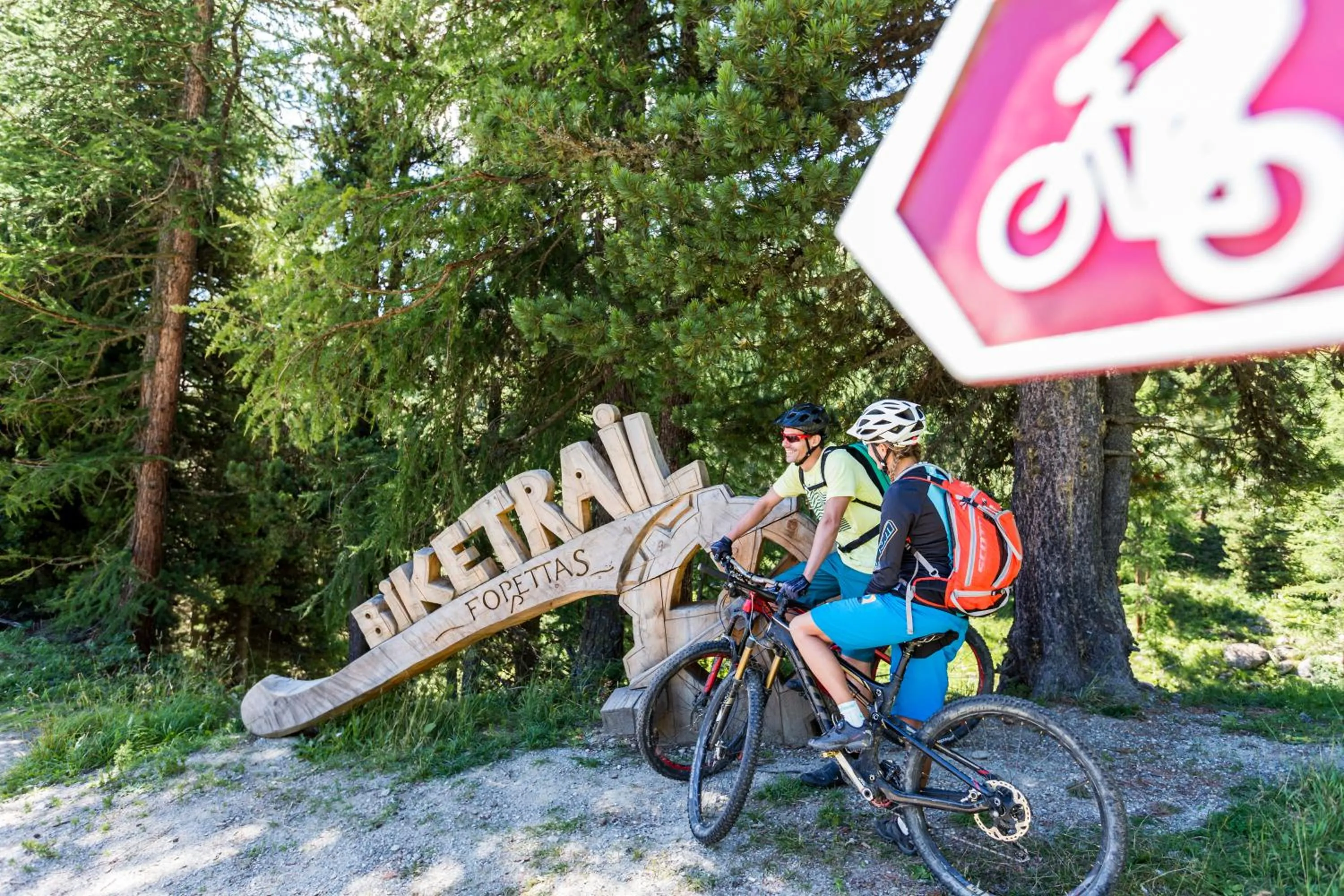 Cycling in Hotel Chesa Surlej