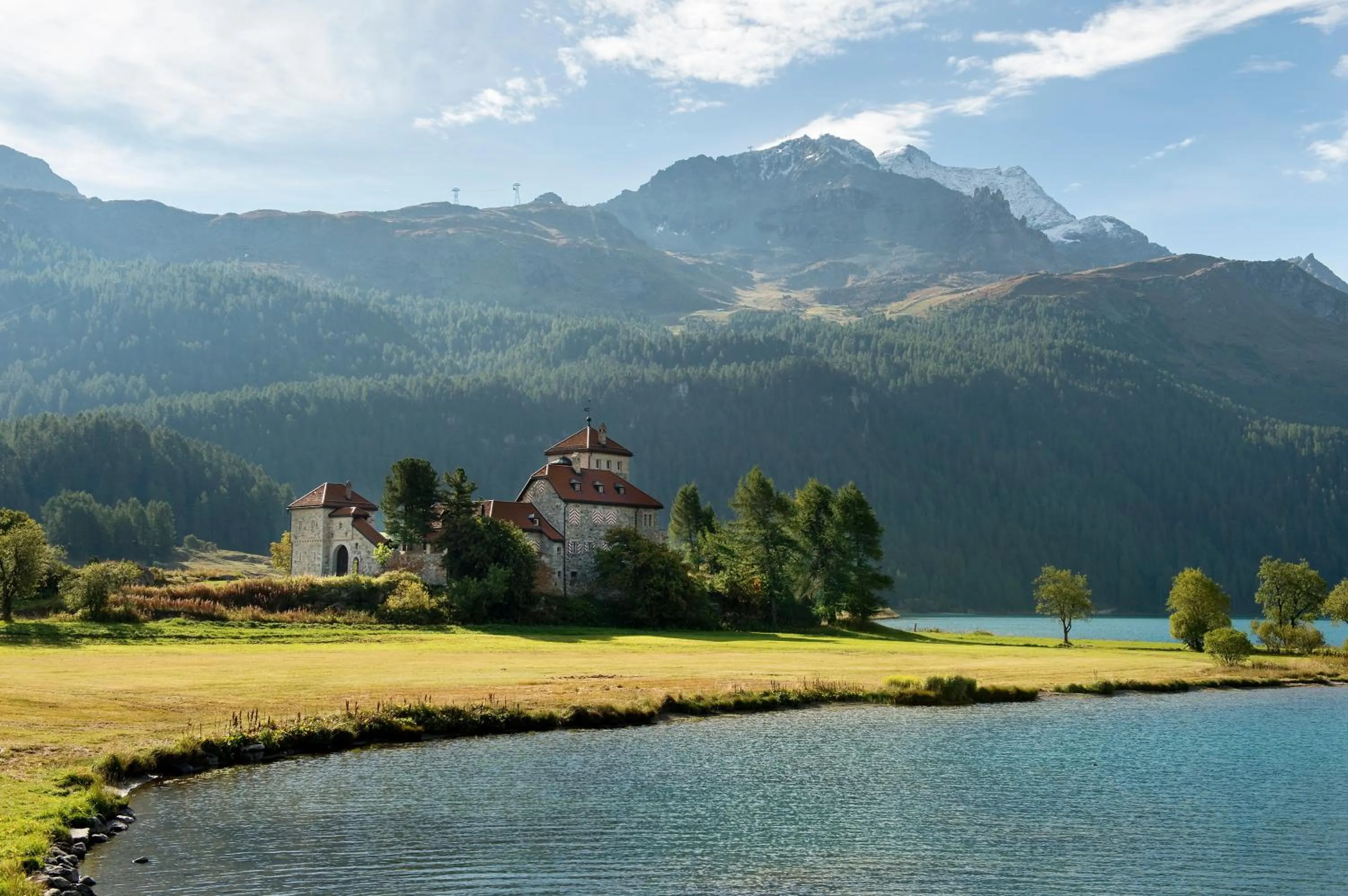 Natural landscape in Hotel Chesa Surlej