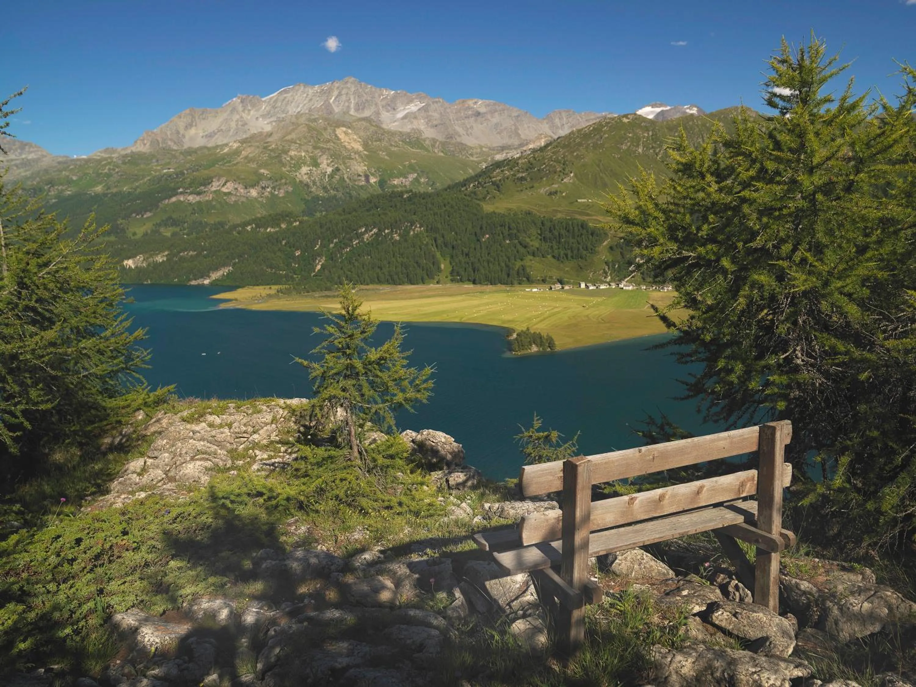 Natural landscape in Hotel Chesa Surlej