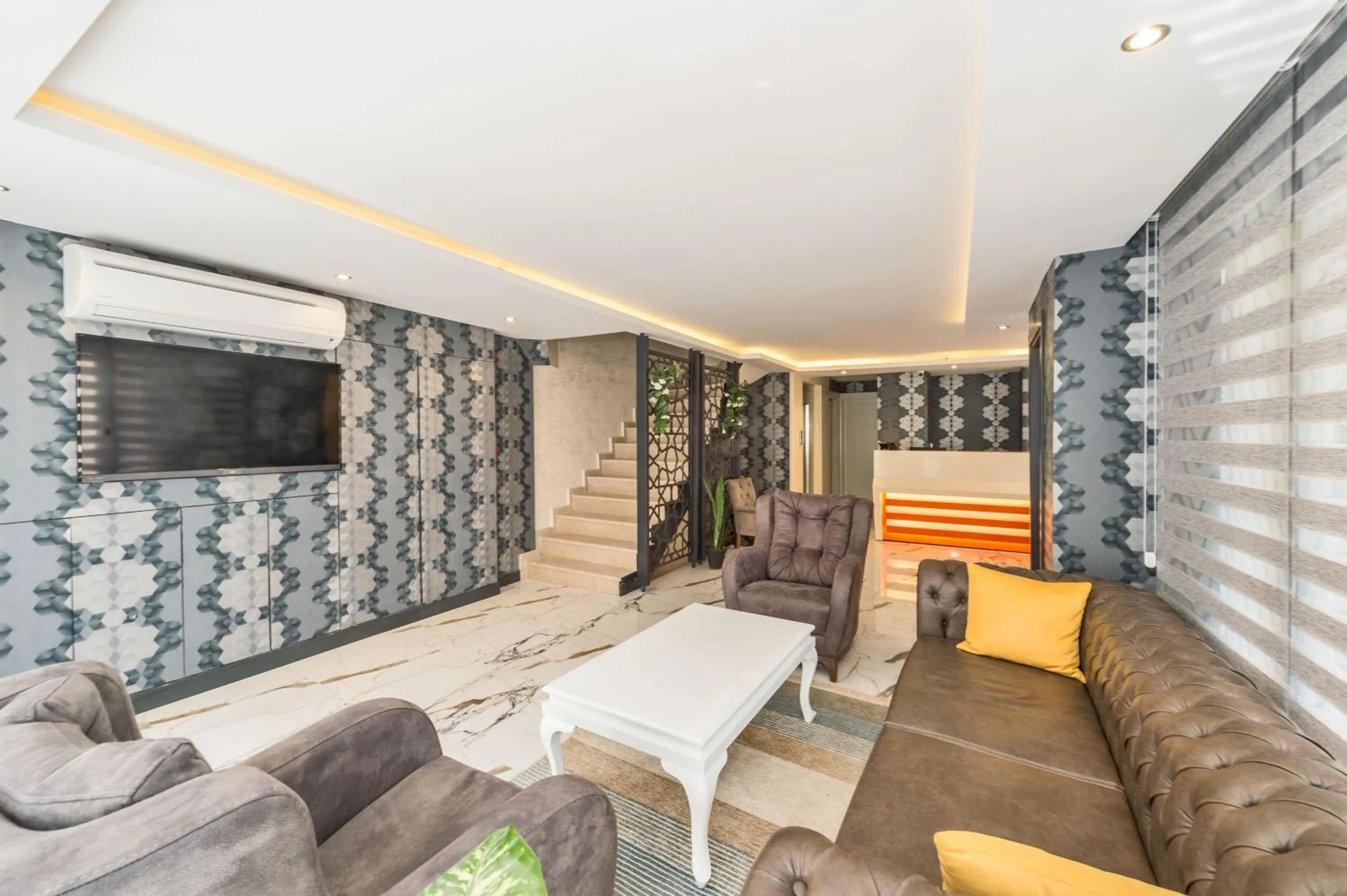 Lobby or reception, Bed in Gen Suites