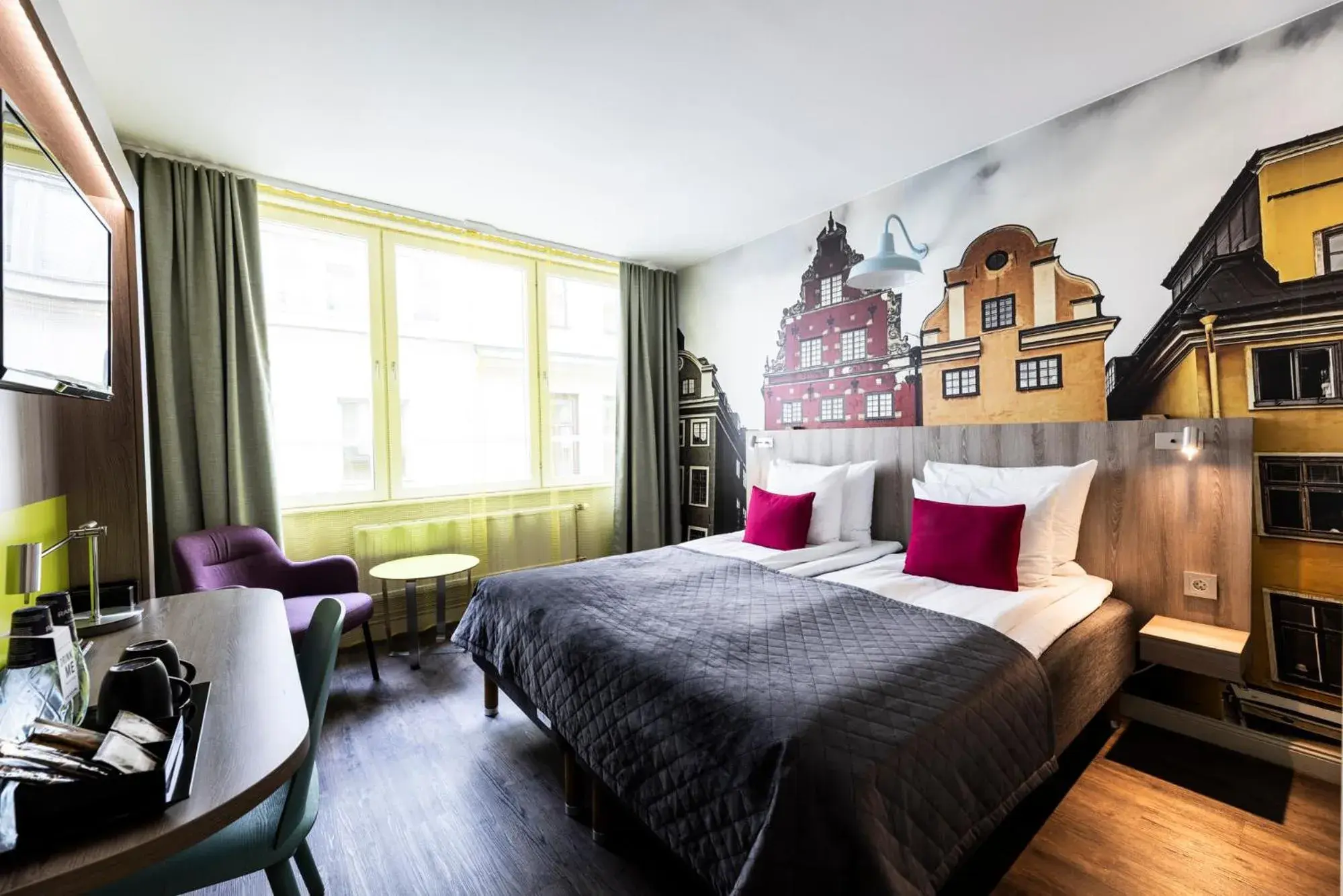 Classic Twin Room in ProfilHotels Central Classic Twin Room in ProfilHotels Central