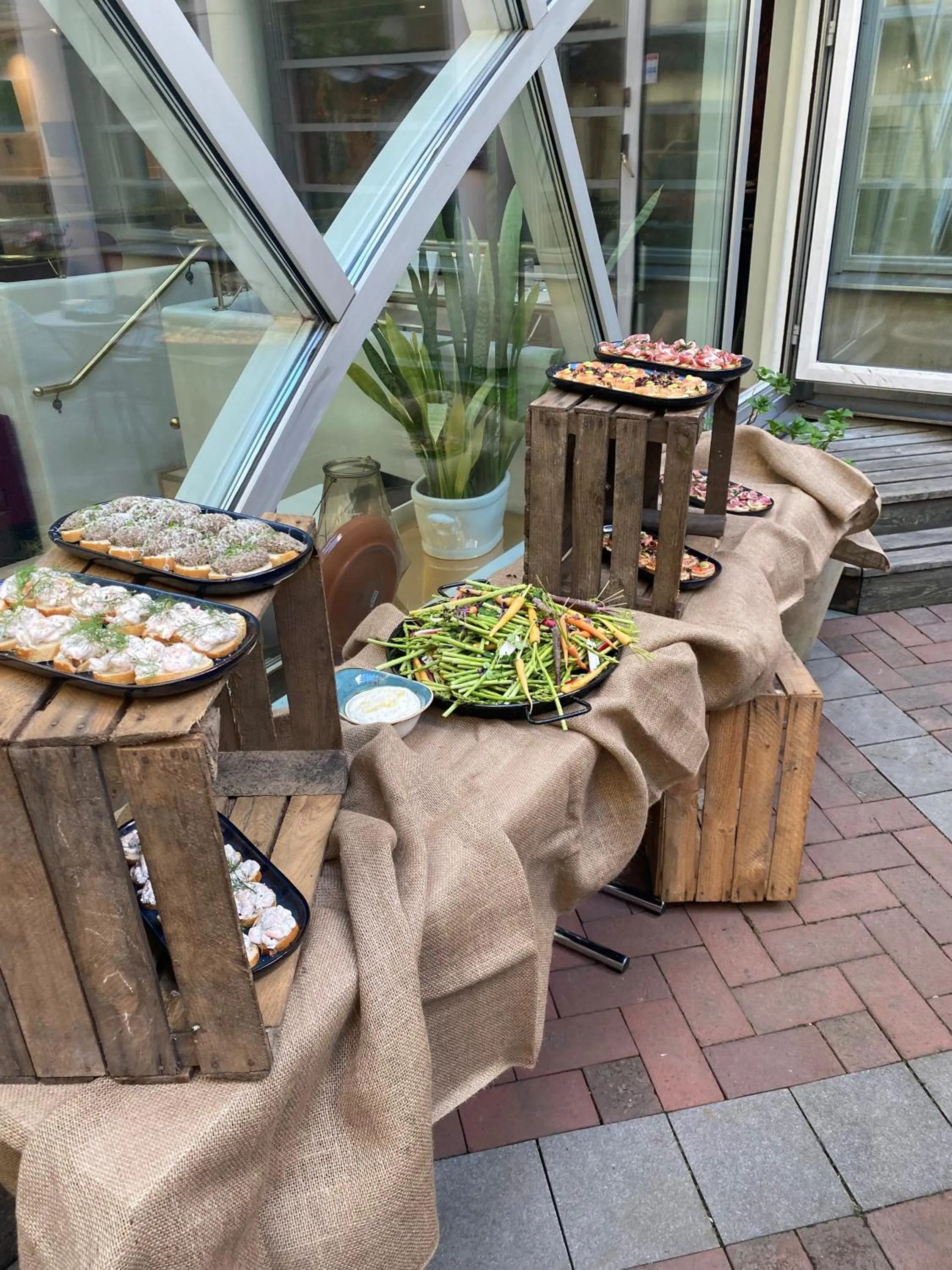 Patio in ProfilHotels Central