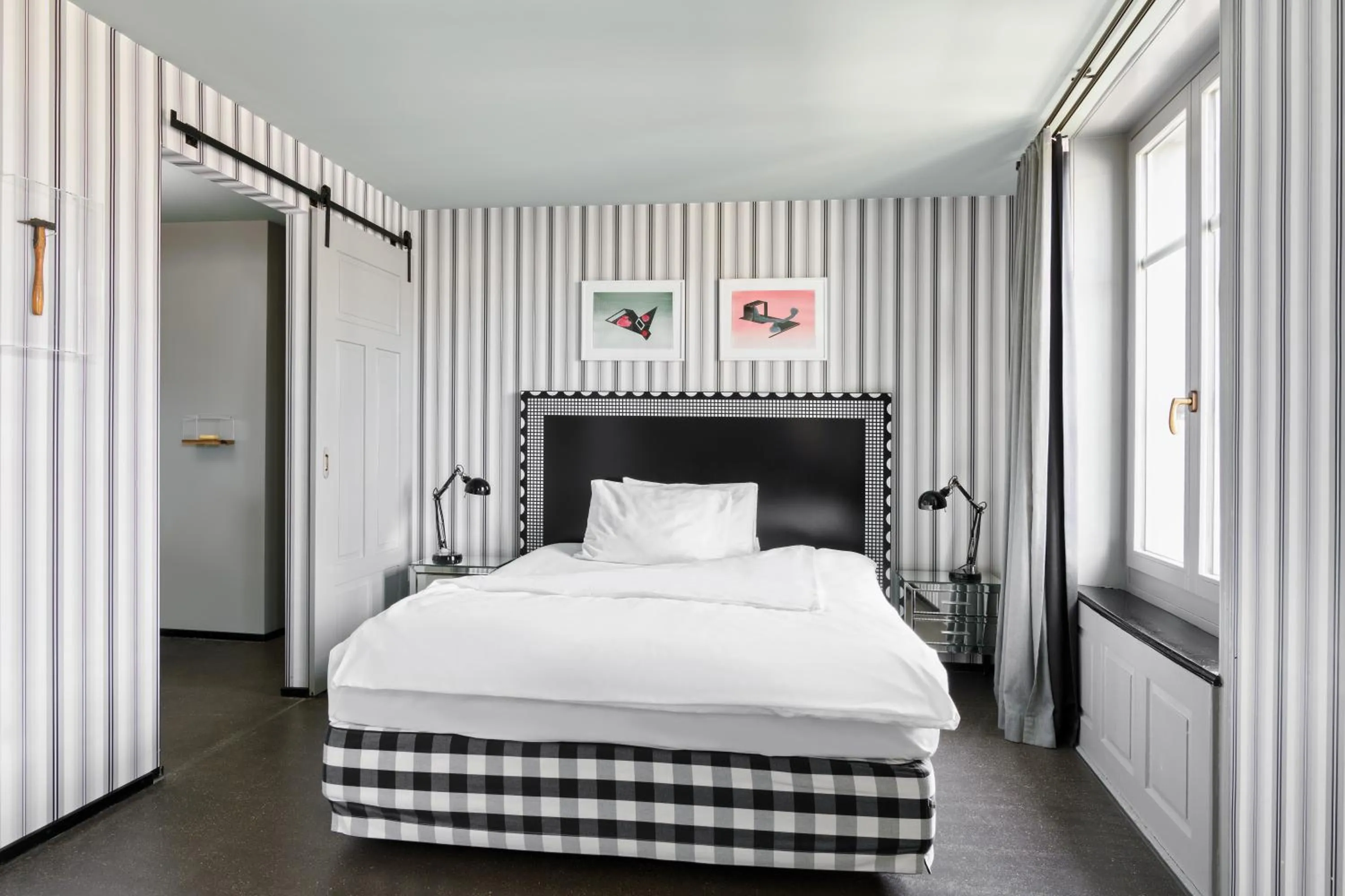 Photo of the whole room, Bed in Boutique & Art Hotel Helvetia
