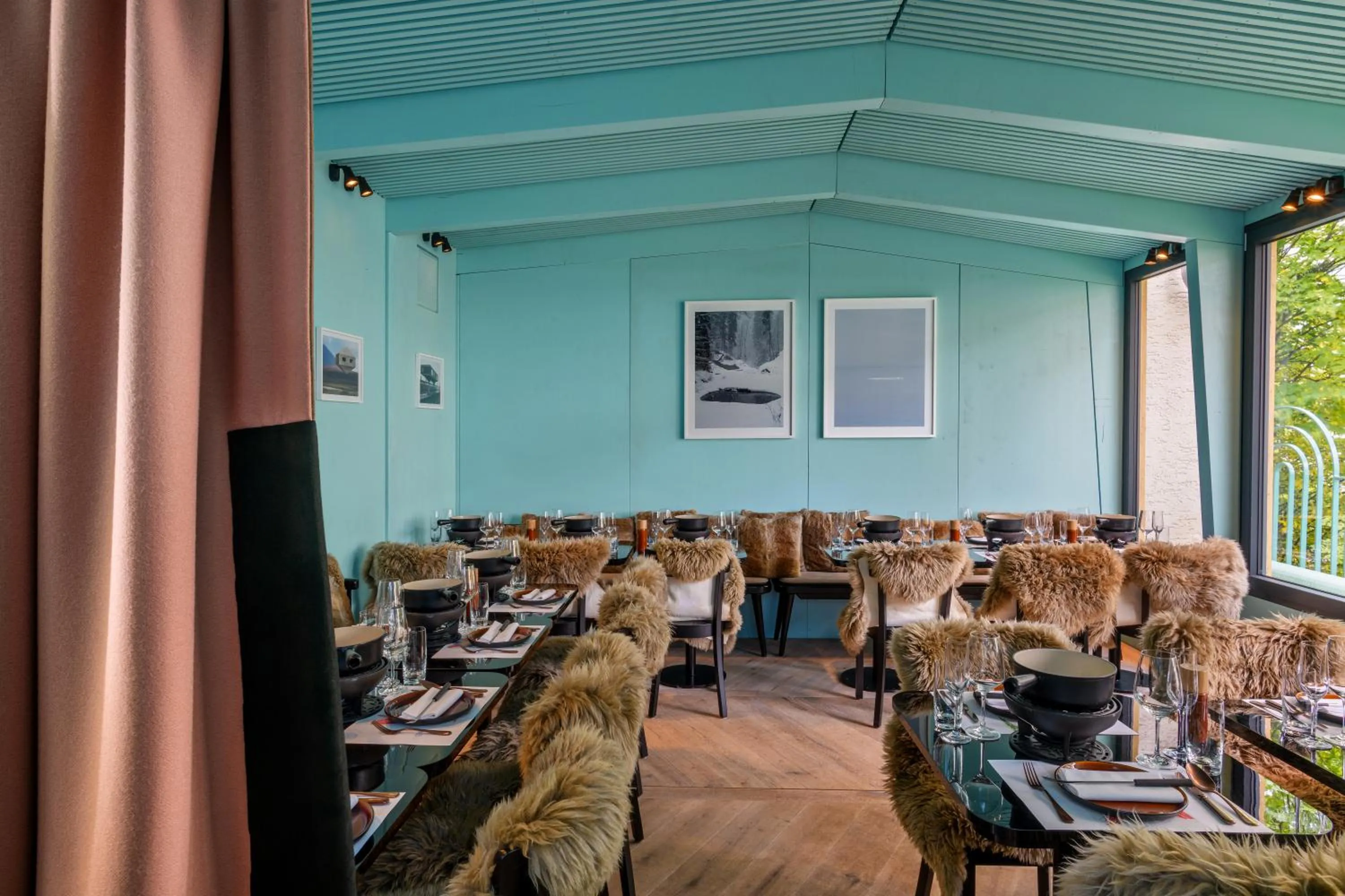 Restaurant/places to eat in Boutique & Art Hotel Helvetia