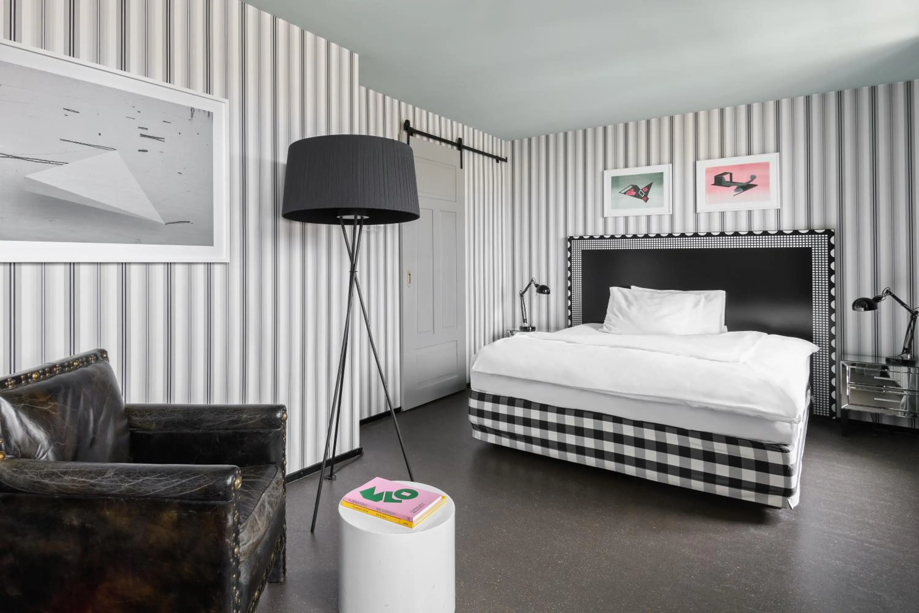 Bed in Boutique & Art Hotel Helvetia