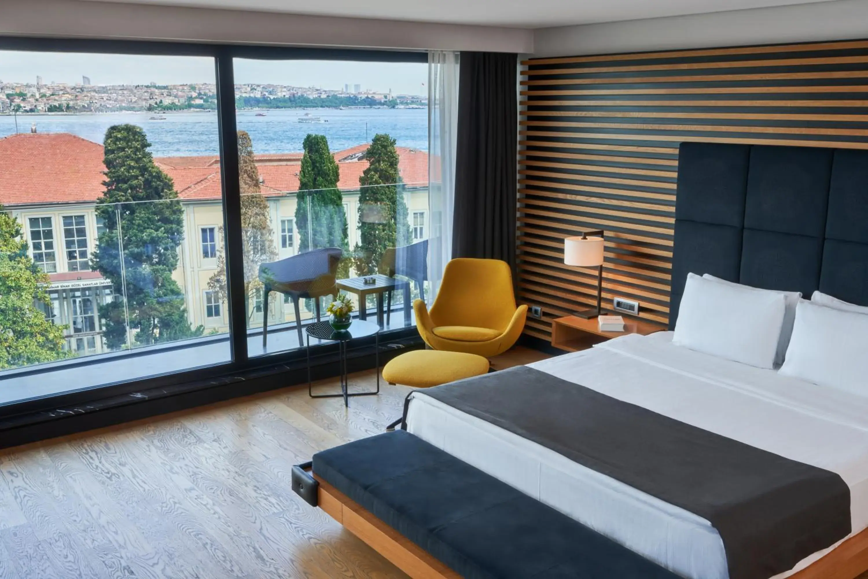 Junior Suite with Terrace and Bosphorus View in Metropolitan Hotels Bosphorus - Special Category Junior Suite with Terrace and Bosphorus View in Metropolitan Hotels Bosphorus - Special Category