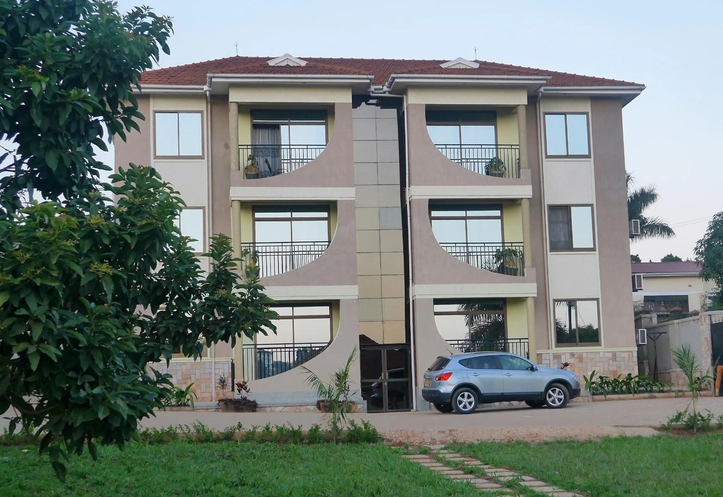 Facade/entrance in Ntinda View Apartments