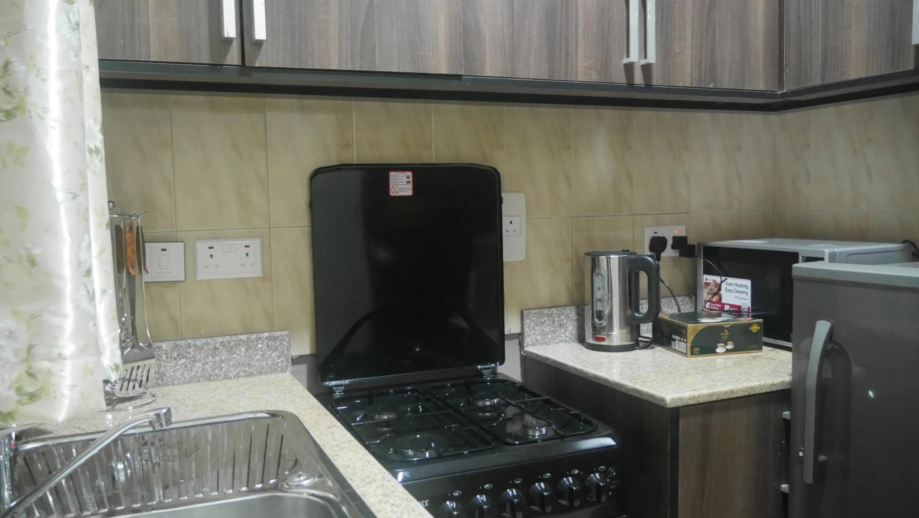 Coffee/tea facilities in Ntinda View Apartments
