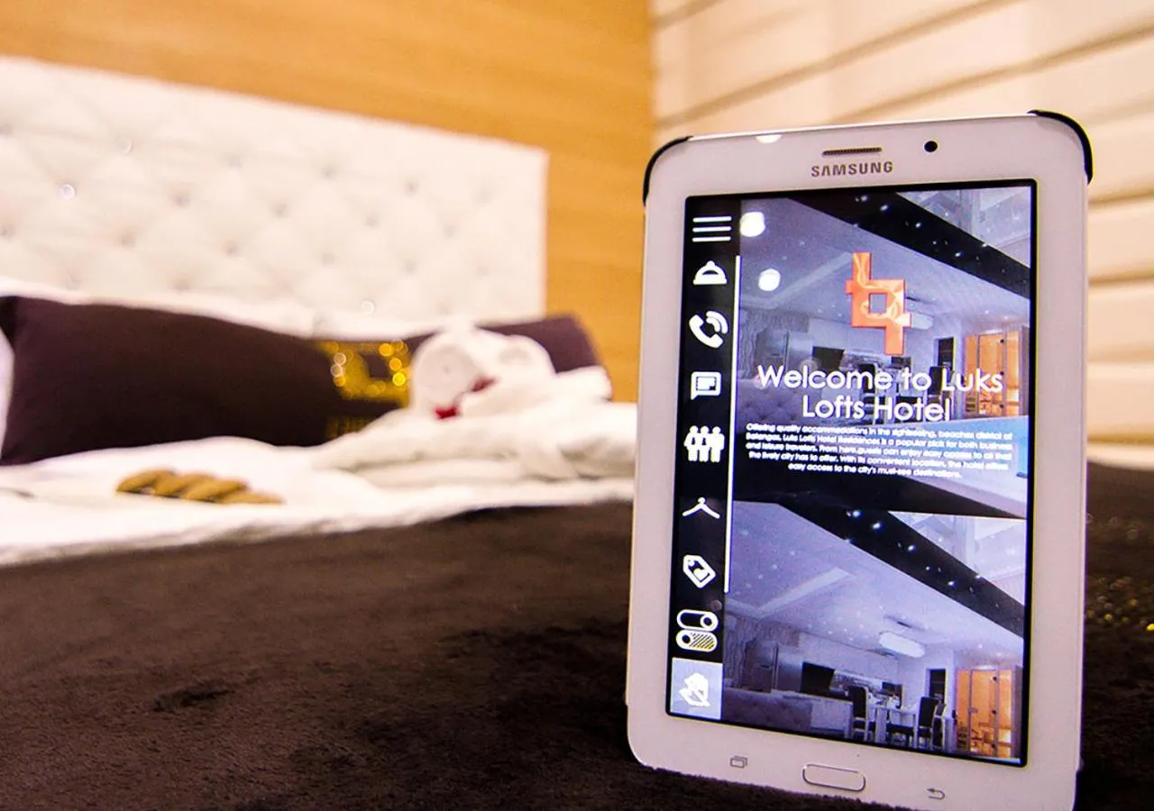 Bed in Luks Lofts Hotel & Residences