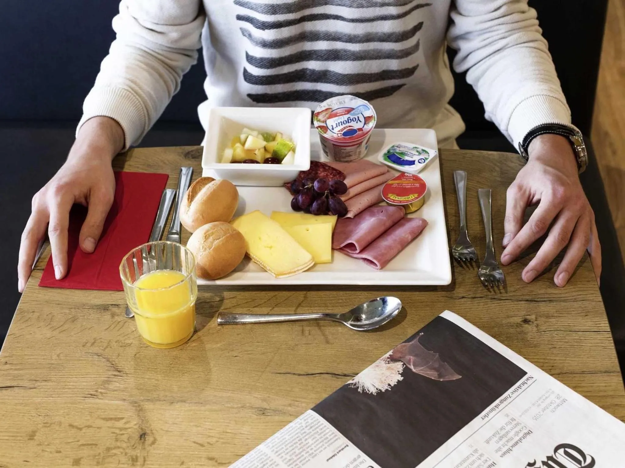 Breakfast in ibis Winterthur City