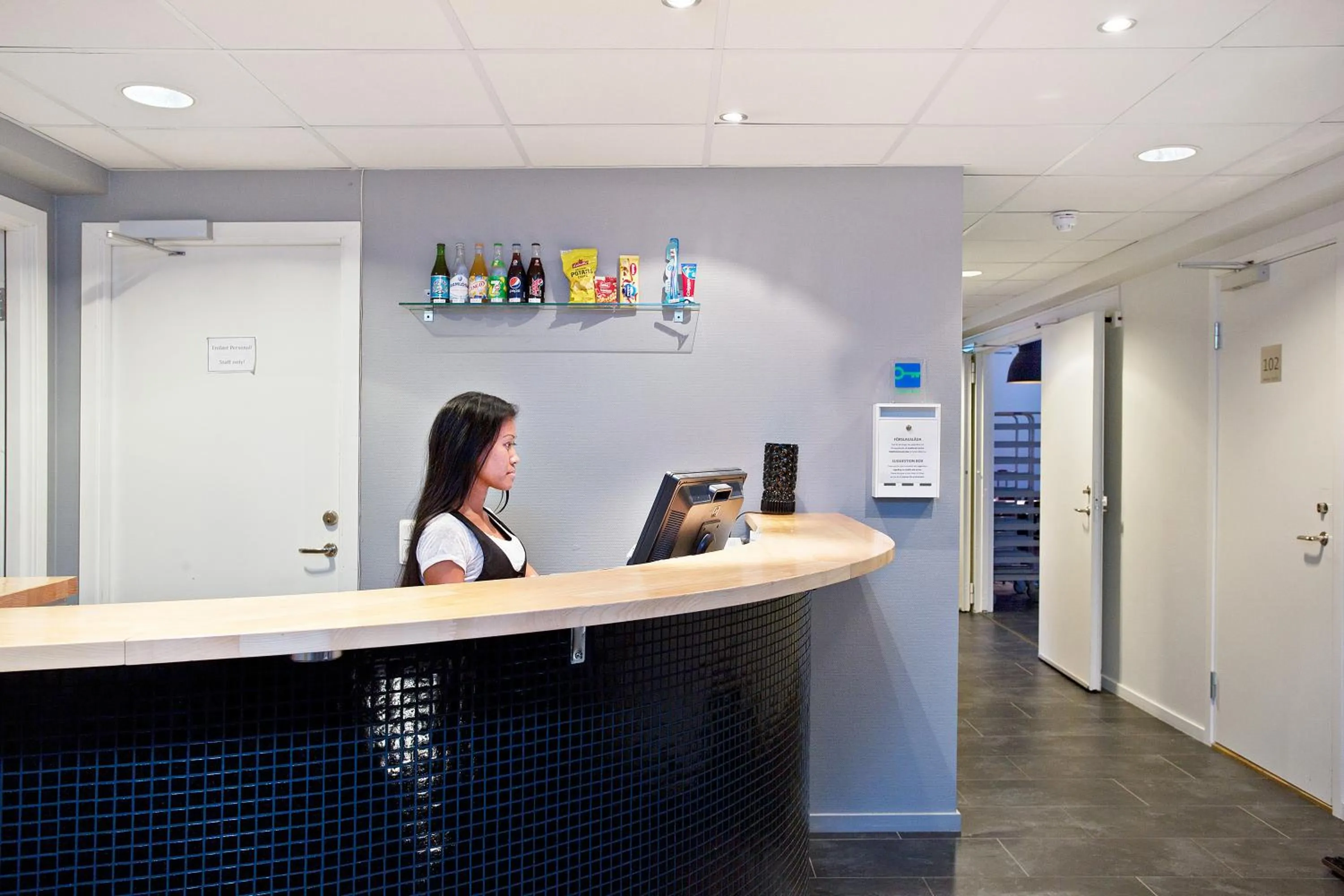 Lobby or reception in Best Western Hotel Arena