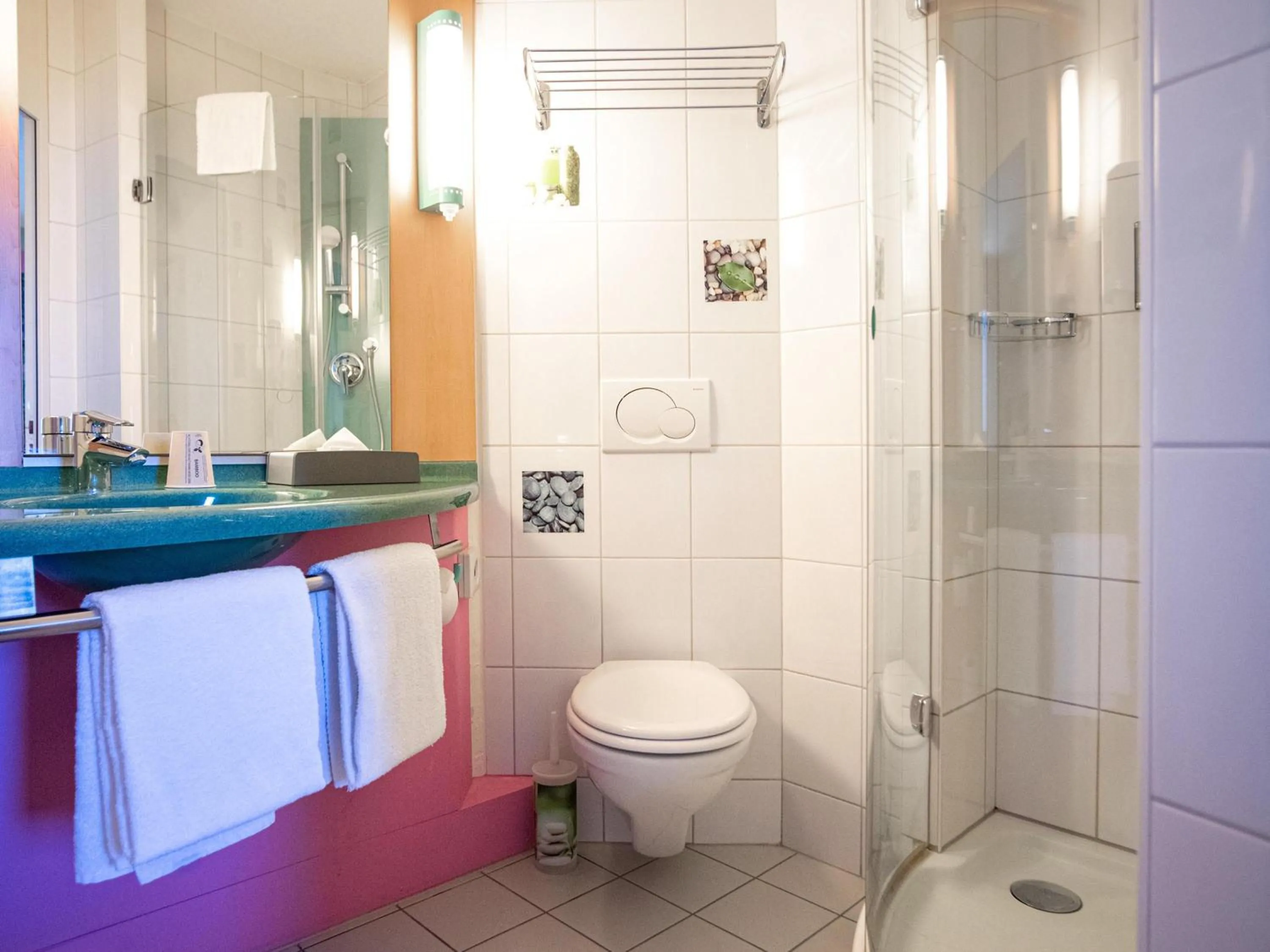 Bedroom in ibis Fribourg