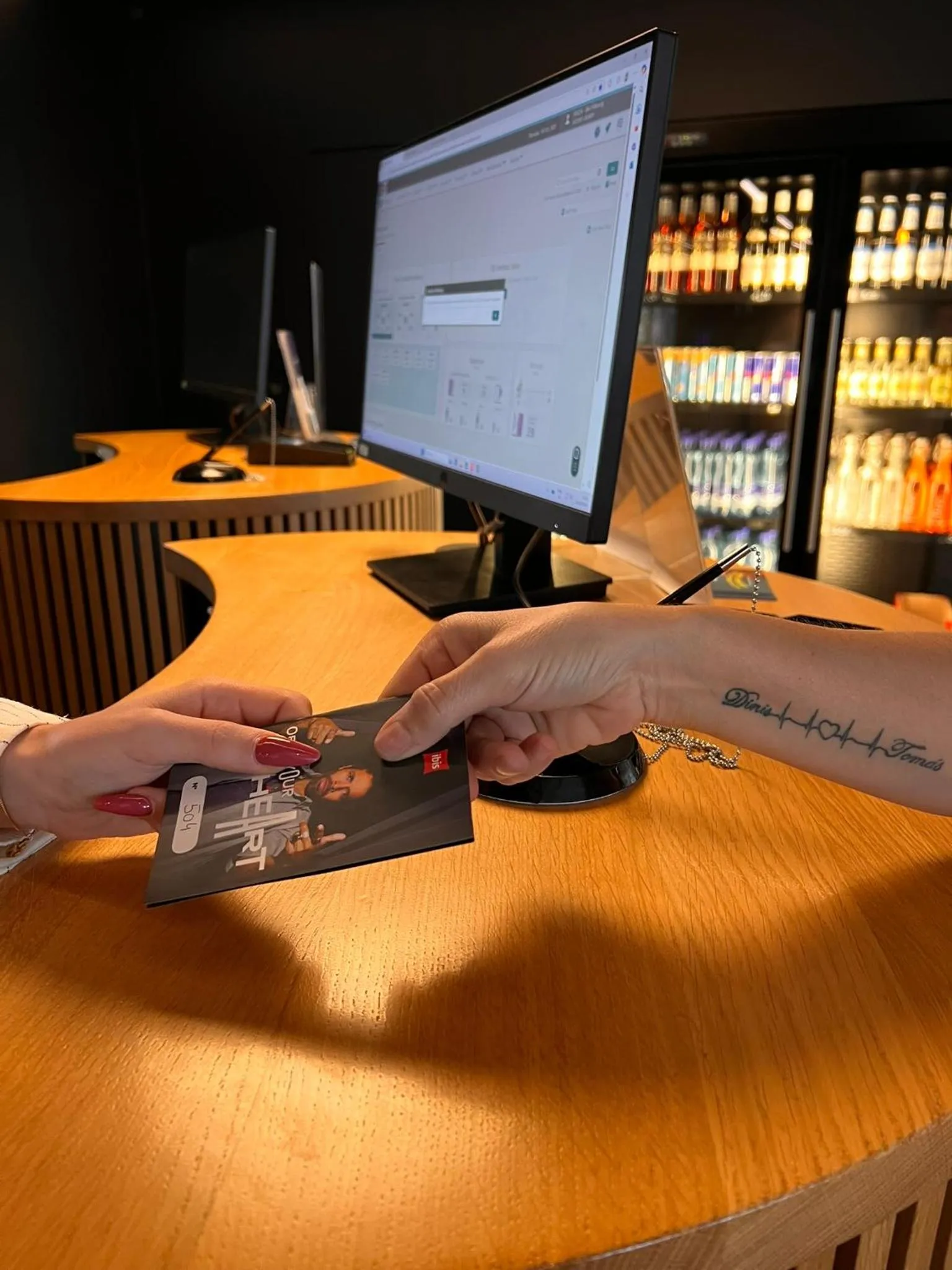 Lobby or reception in ibis Fribourg