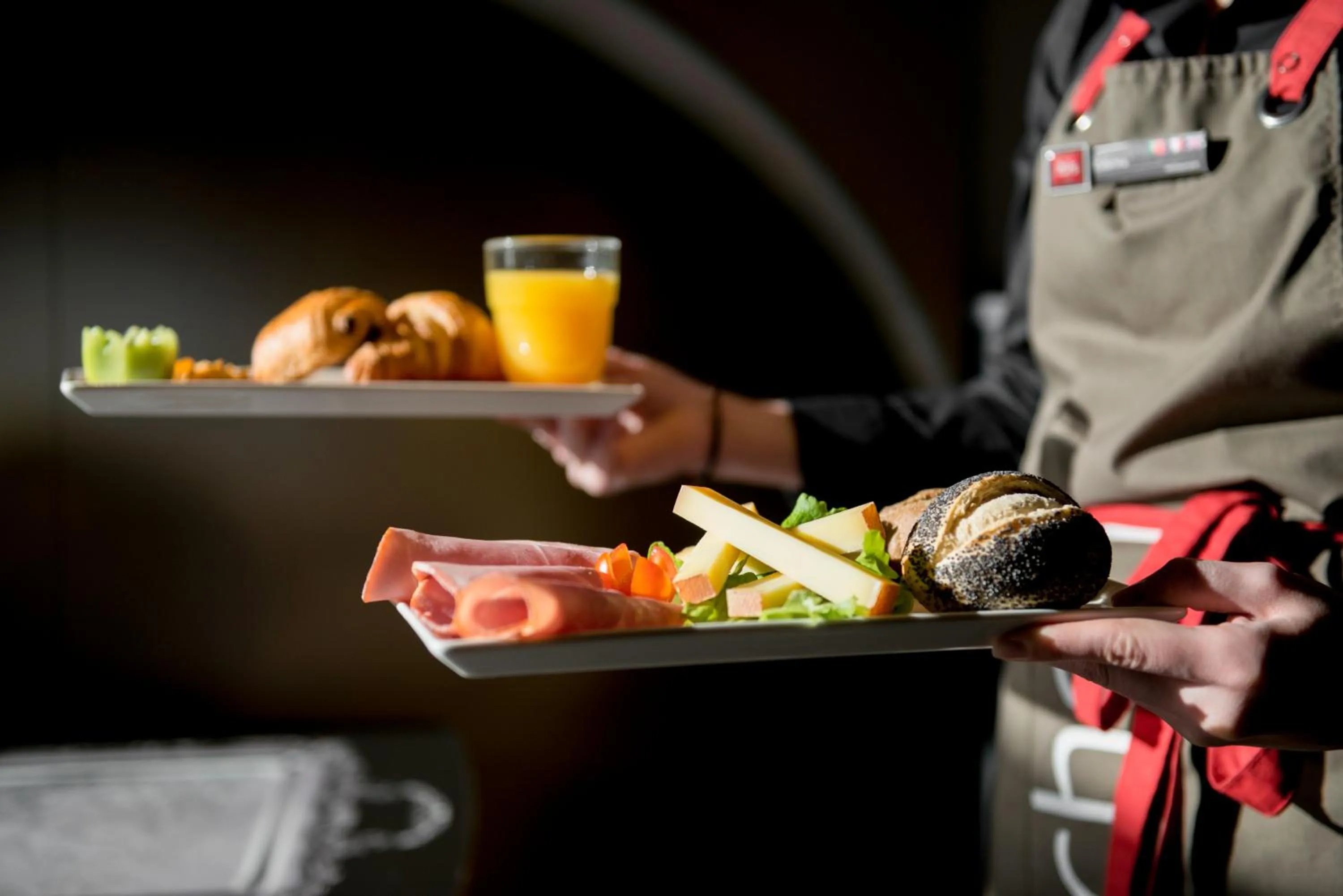 Continental breakfast in ibis Genève Aéroport