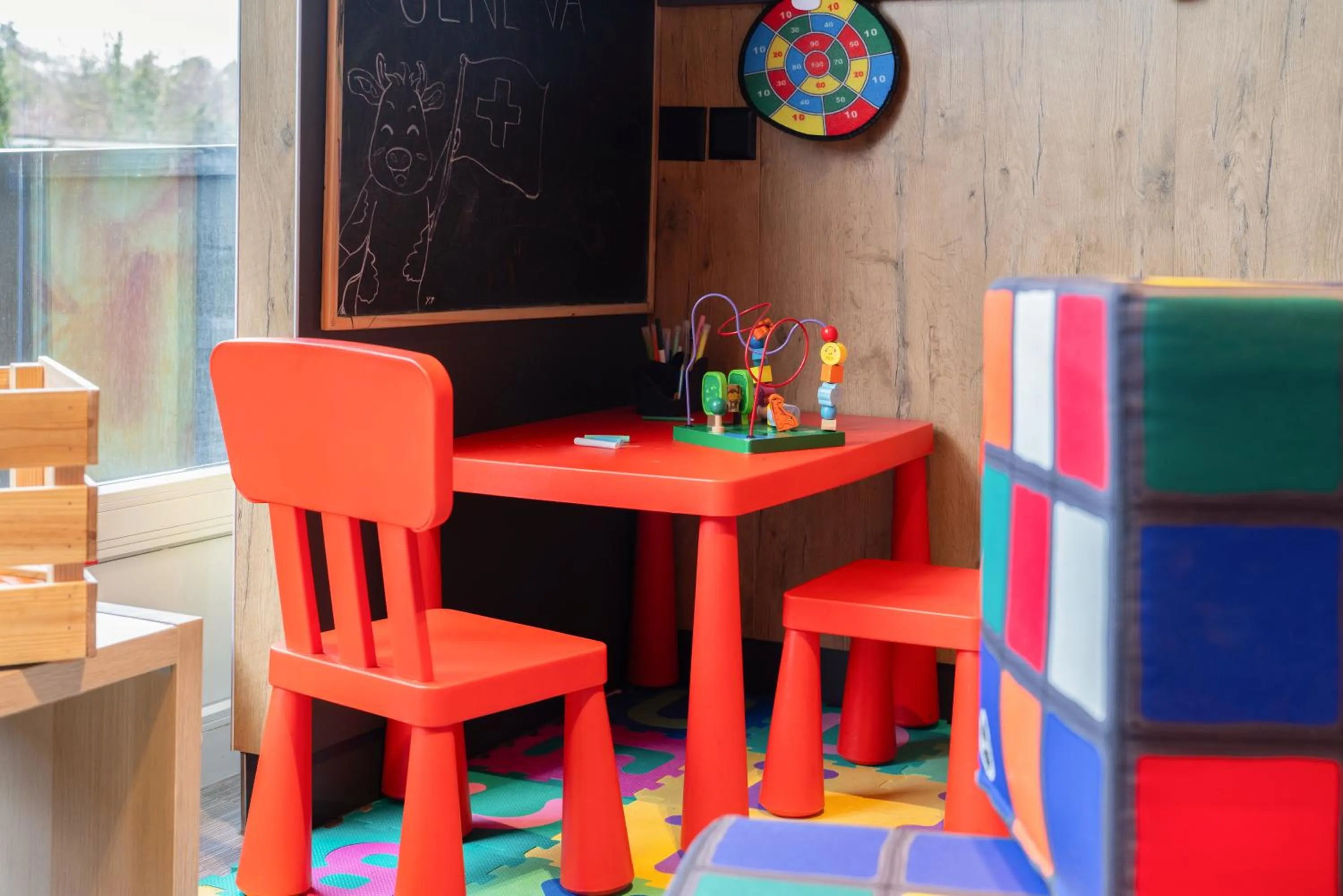 Children play ground in ibis Genève Aéroport