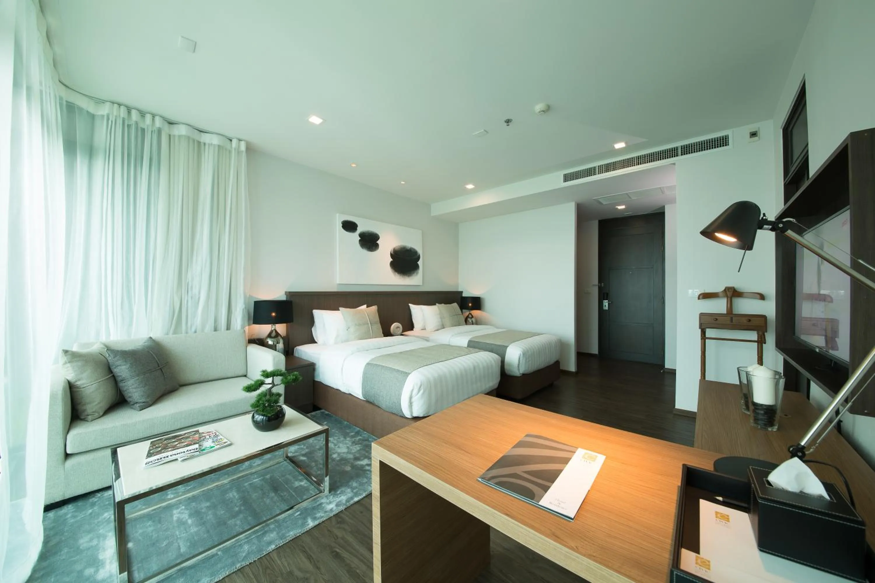 Bed in Civic Horizon Hotel & Residence