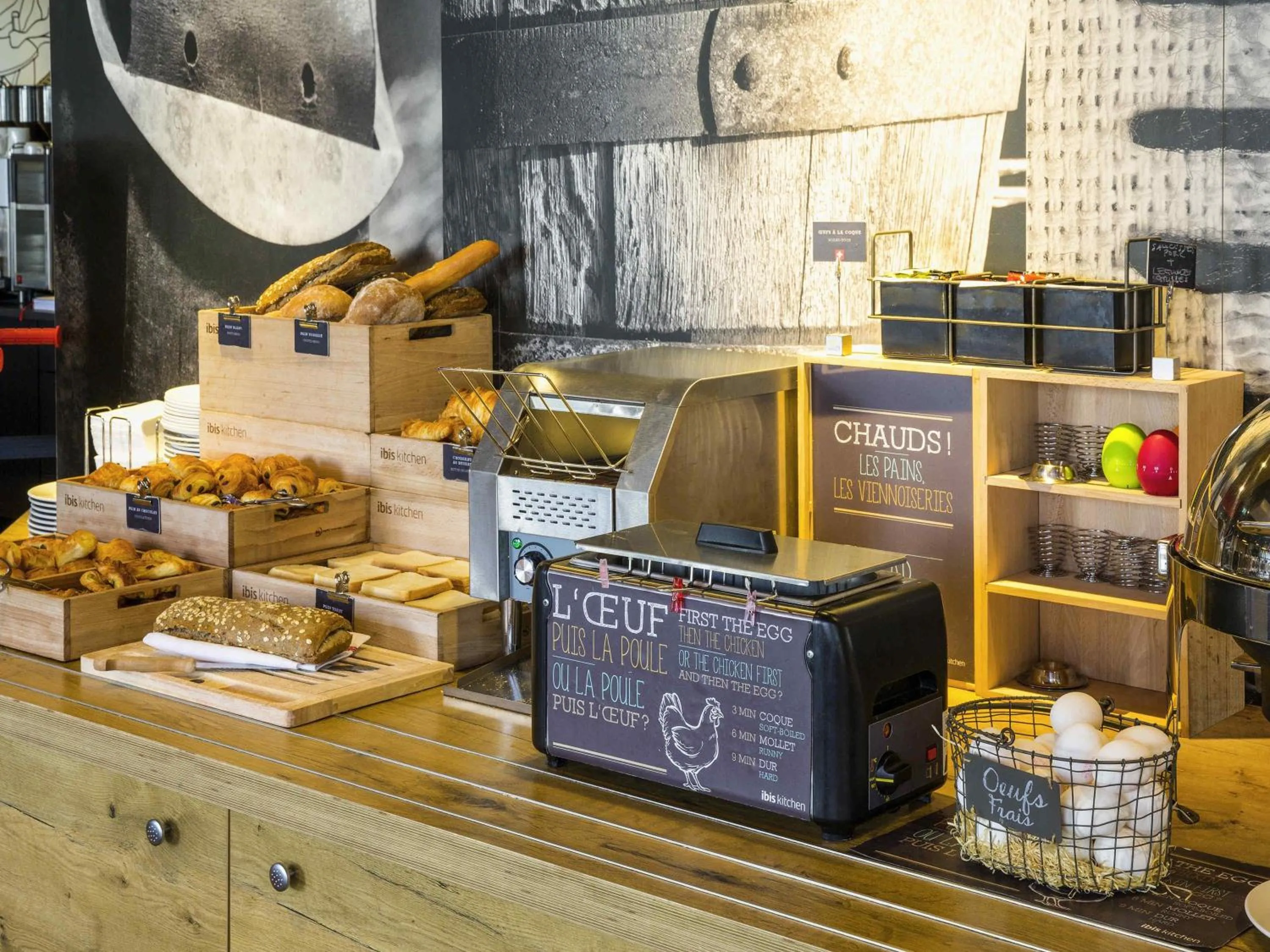 Breakfast in ibis Lausanne Crissier