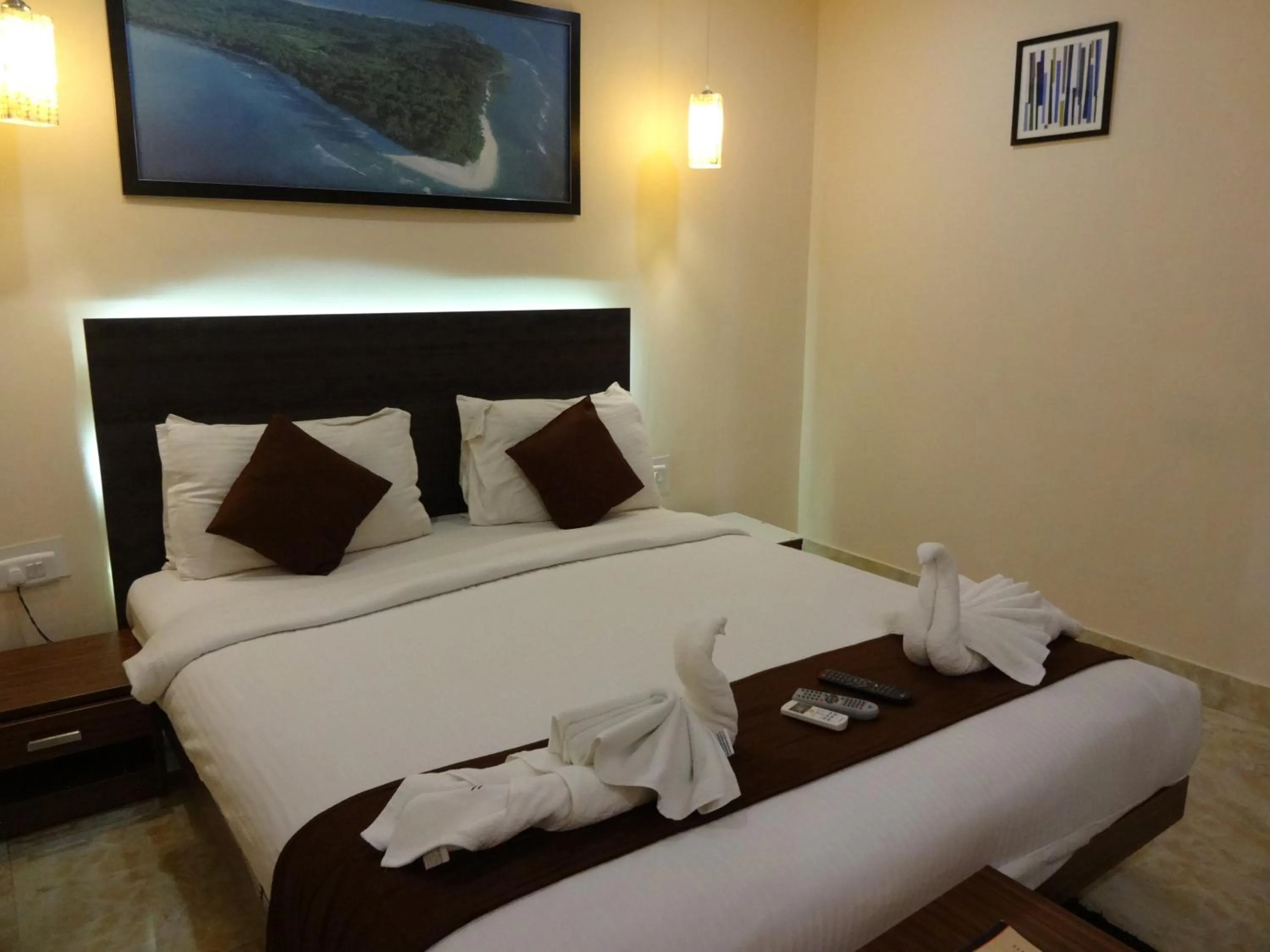 Bed in Hotel Haywizz